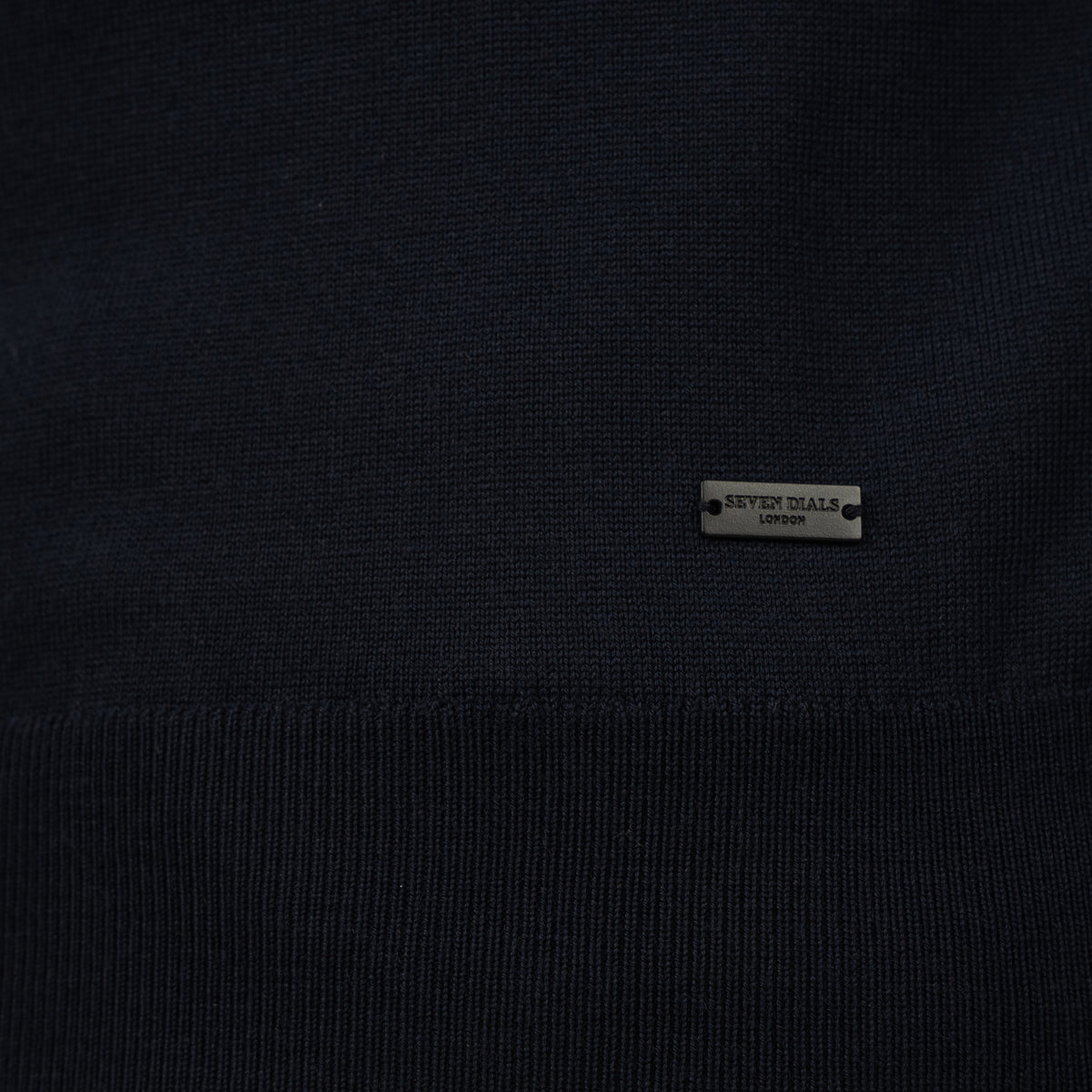 SEVEN DIALS Gebreide Turtleneck Trui Blauw | Goy