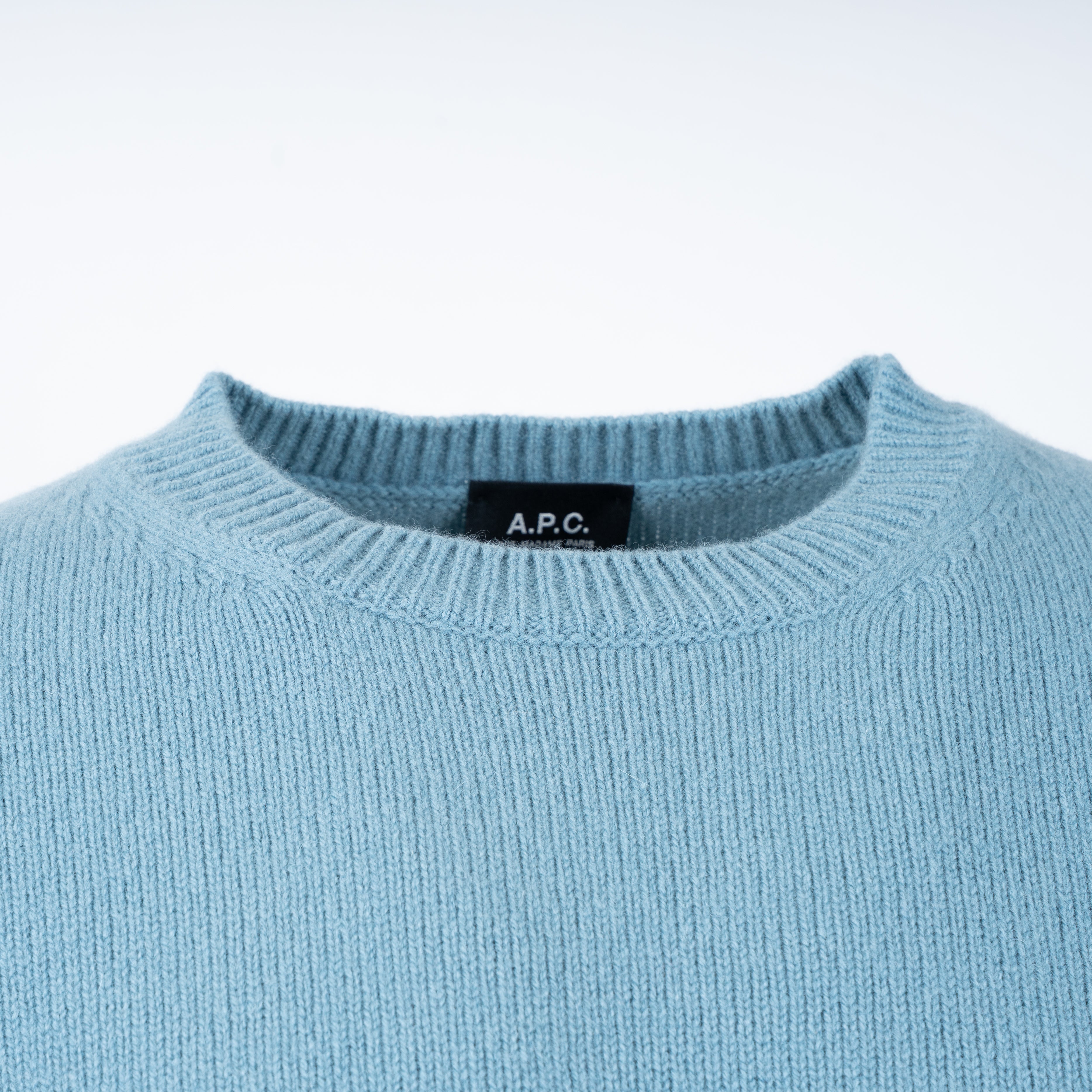 A.P.C. Gebreide Trui Lichtblauw | Edmond