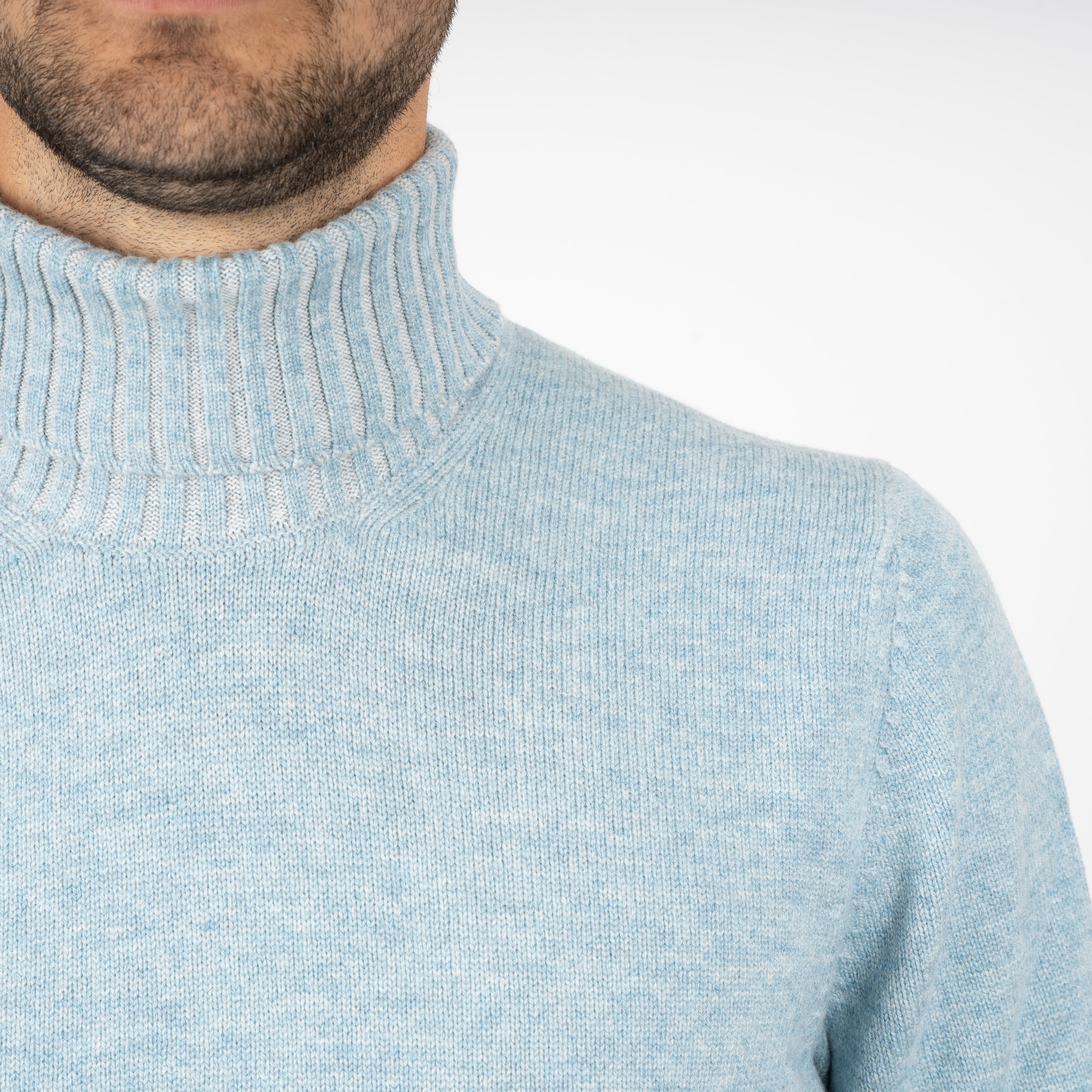 Gran Sasso Coltrui Lichtblauw | Cashmere Lana