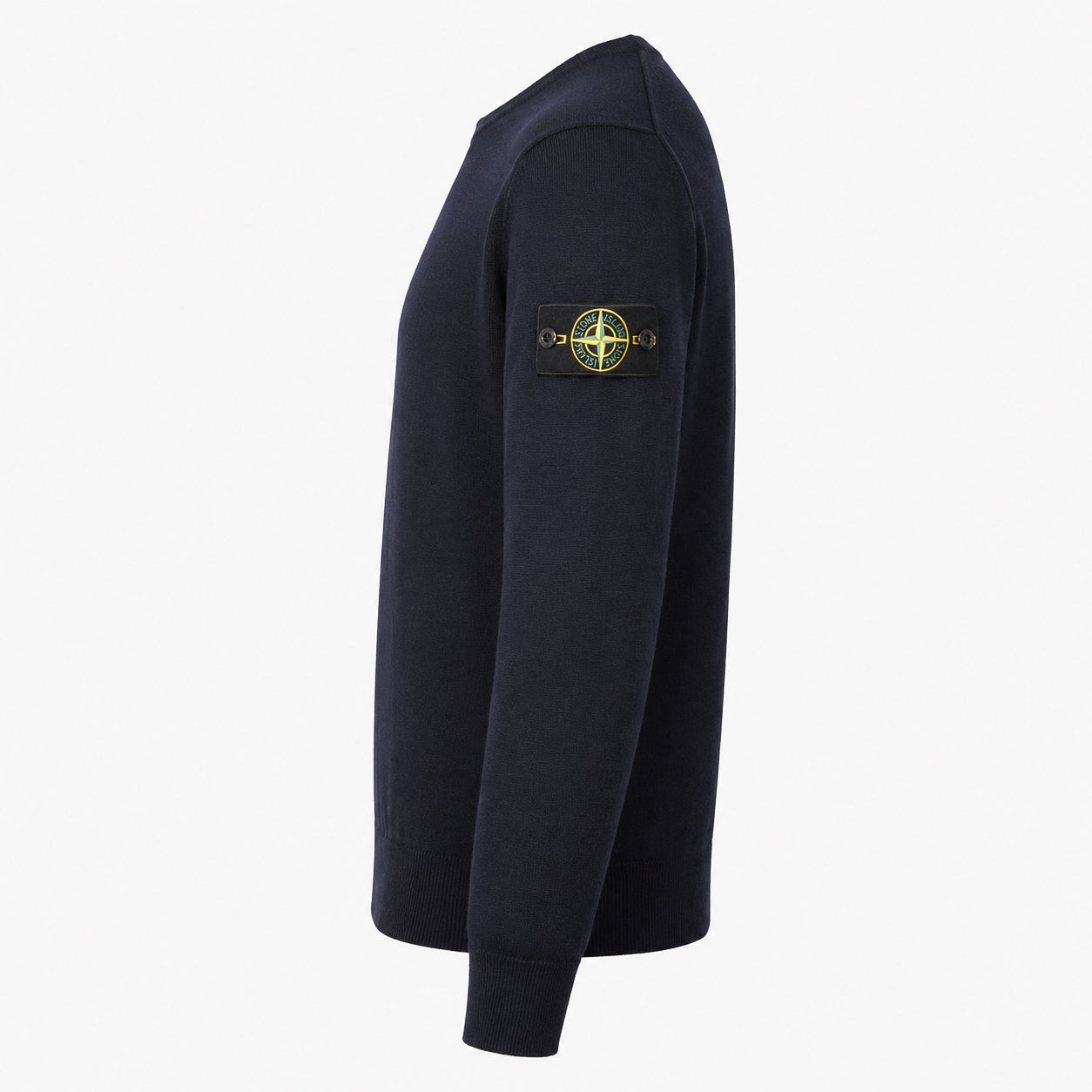 Stone Island Gebreide Trui Blauw | Loose Fit Stretch RWS Wool