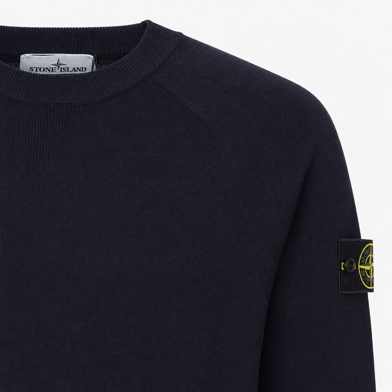 Stone Island Gebreide Trui Blauw | Loose Fit Stretch RWS Wool