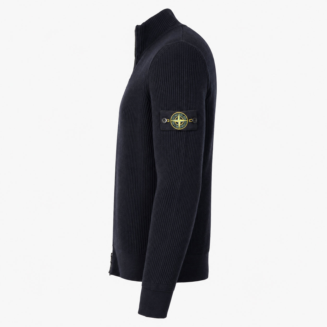 Stone Island Gebreid Vest Blauw | Loose Fit RWS Wool