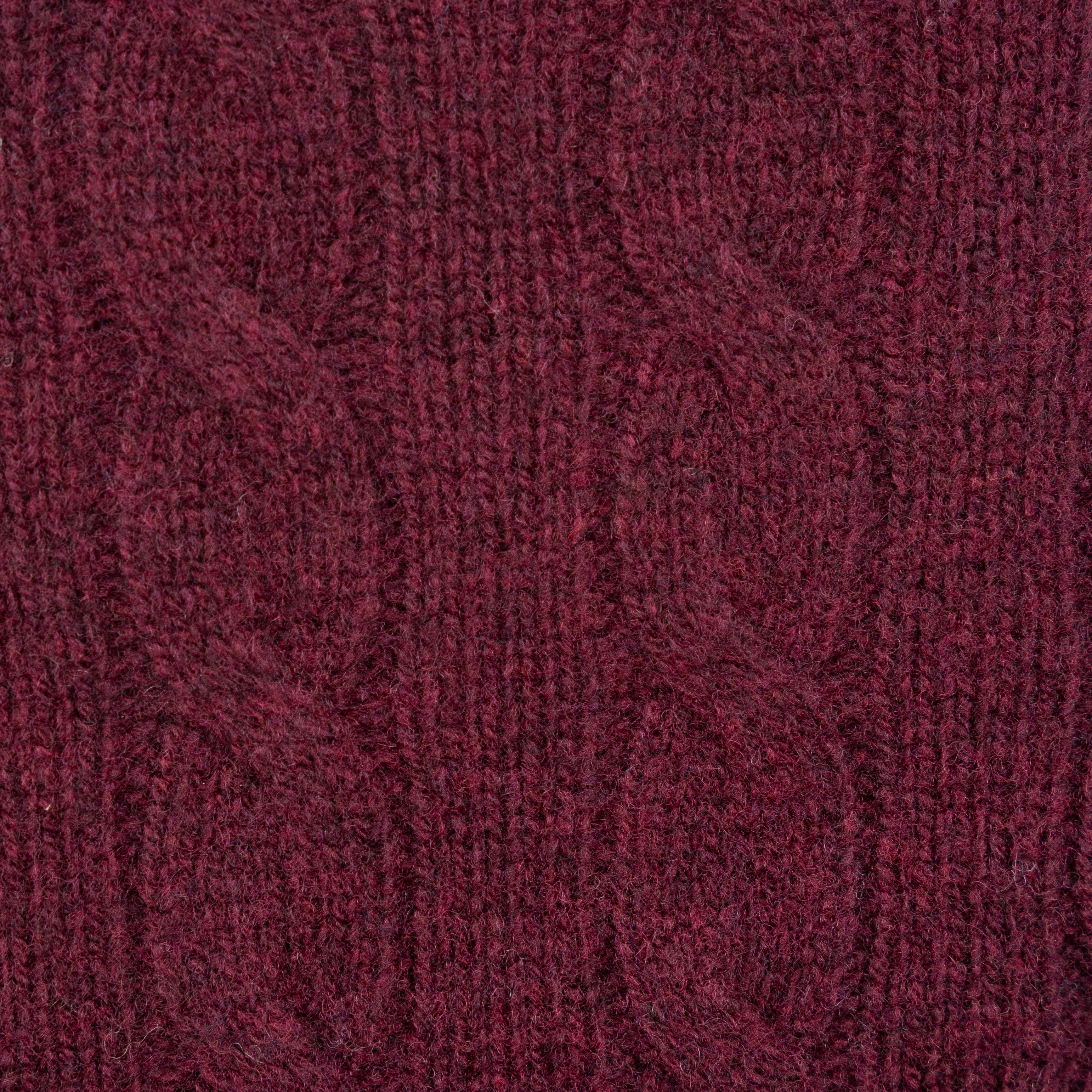 Ralph Lauren Gebreide Trui met Polokraag Rood | Wool-Cashmere