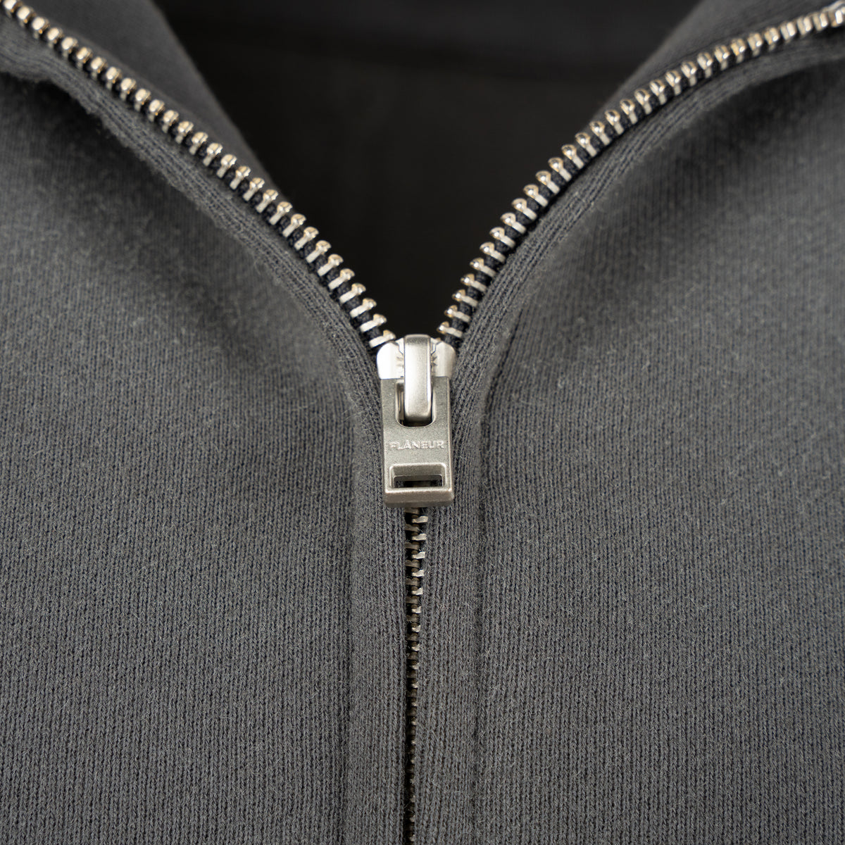 Flaneur Vest Backprint Verwassen Zwart | Sound & Design Studio Member