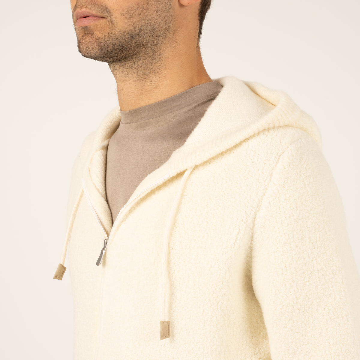 Gran Sasso Vest Crème | Teddy