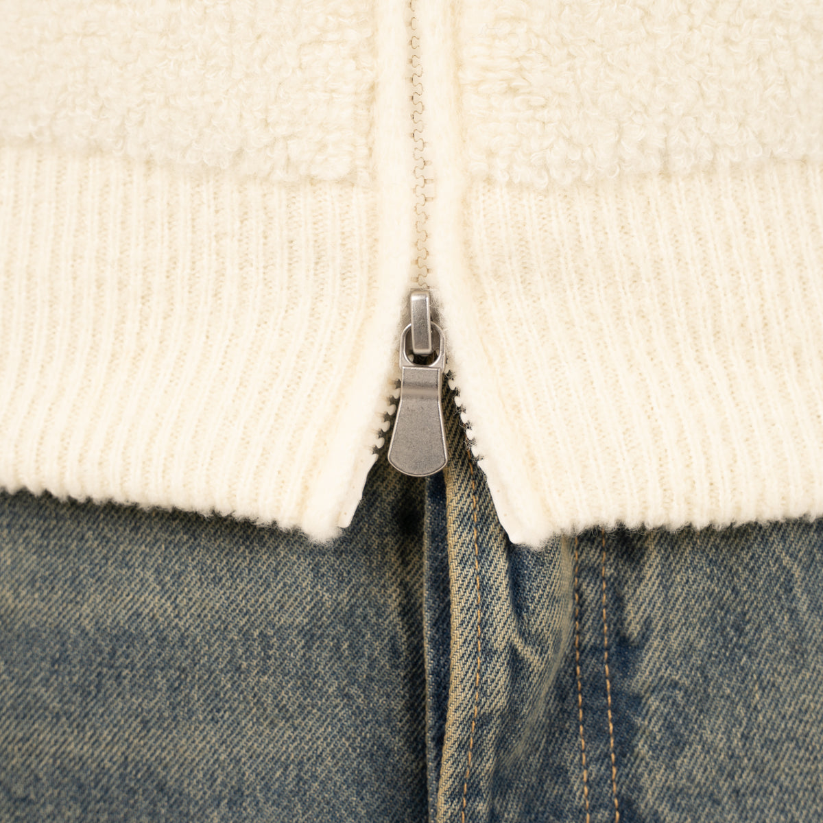 Gran Sasso Vest Crème | Teddy