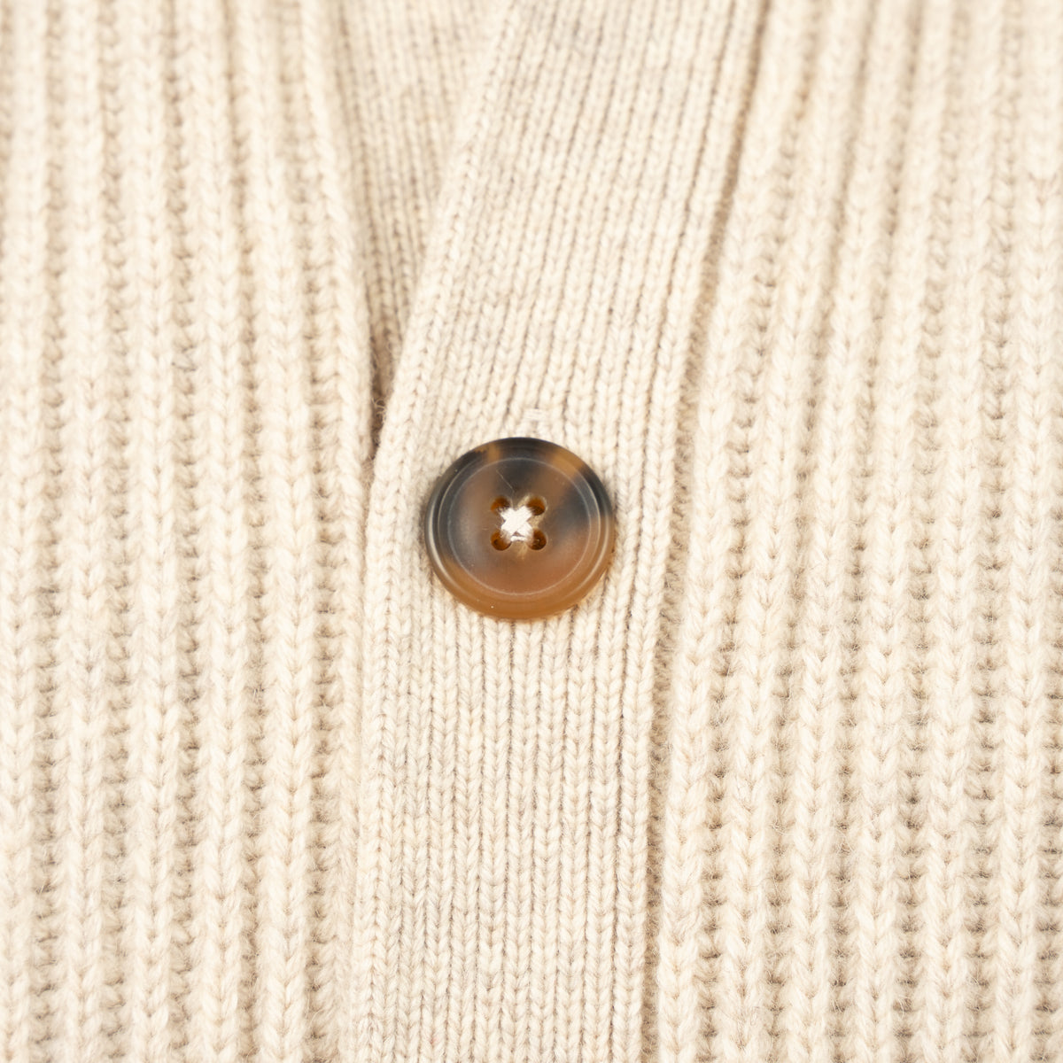 SEVEN DIALS Gebreid Vest met Knopen Beige | Boston