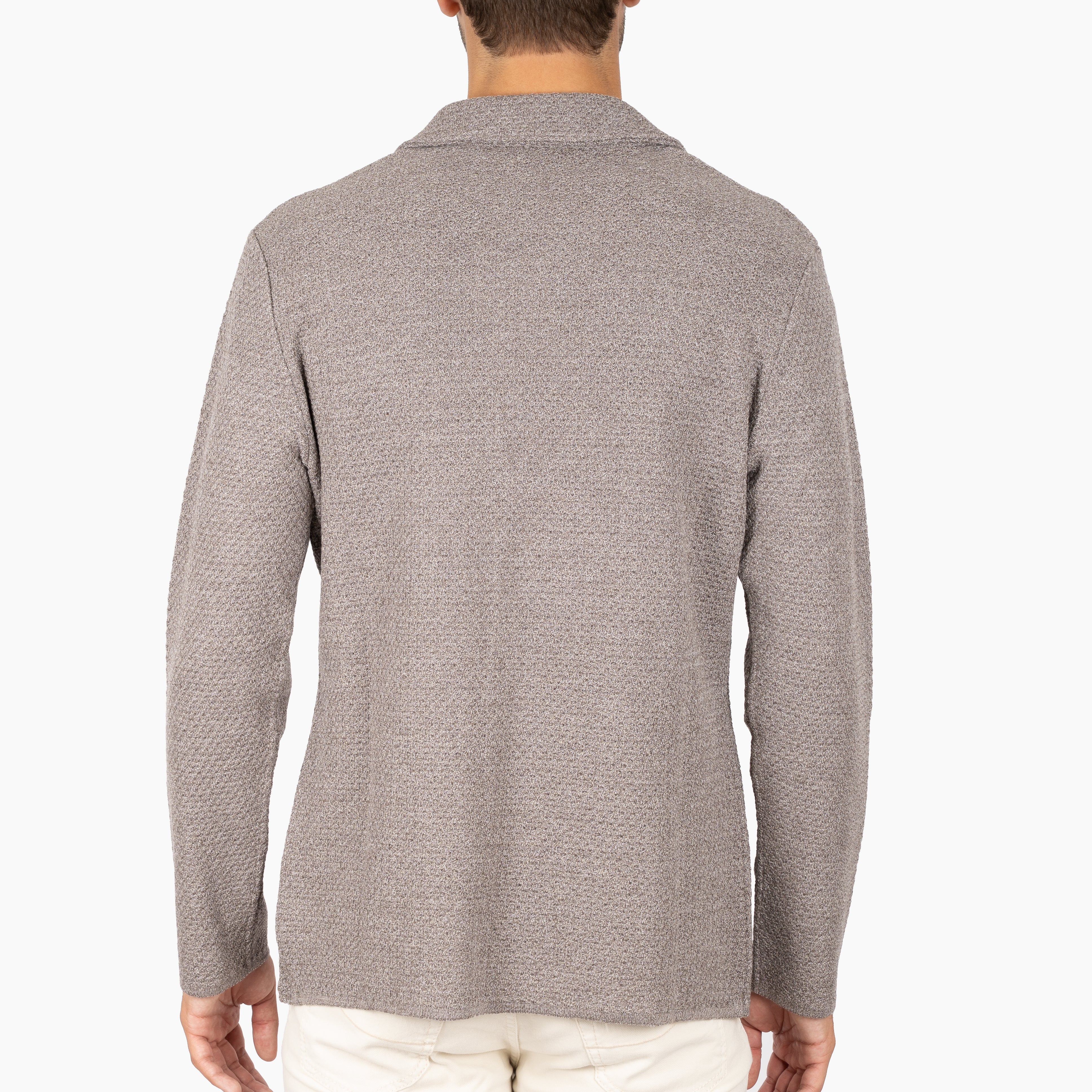 Maurizio Baldassari Gebreid Colbert Beige | San Marco Swacket