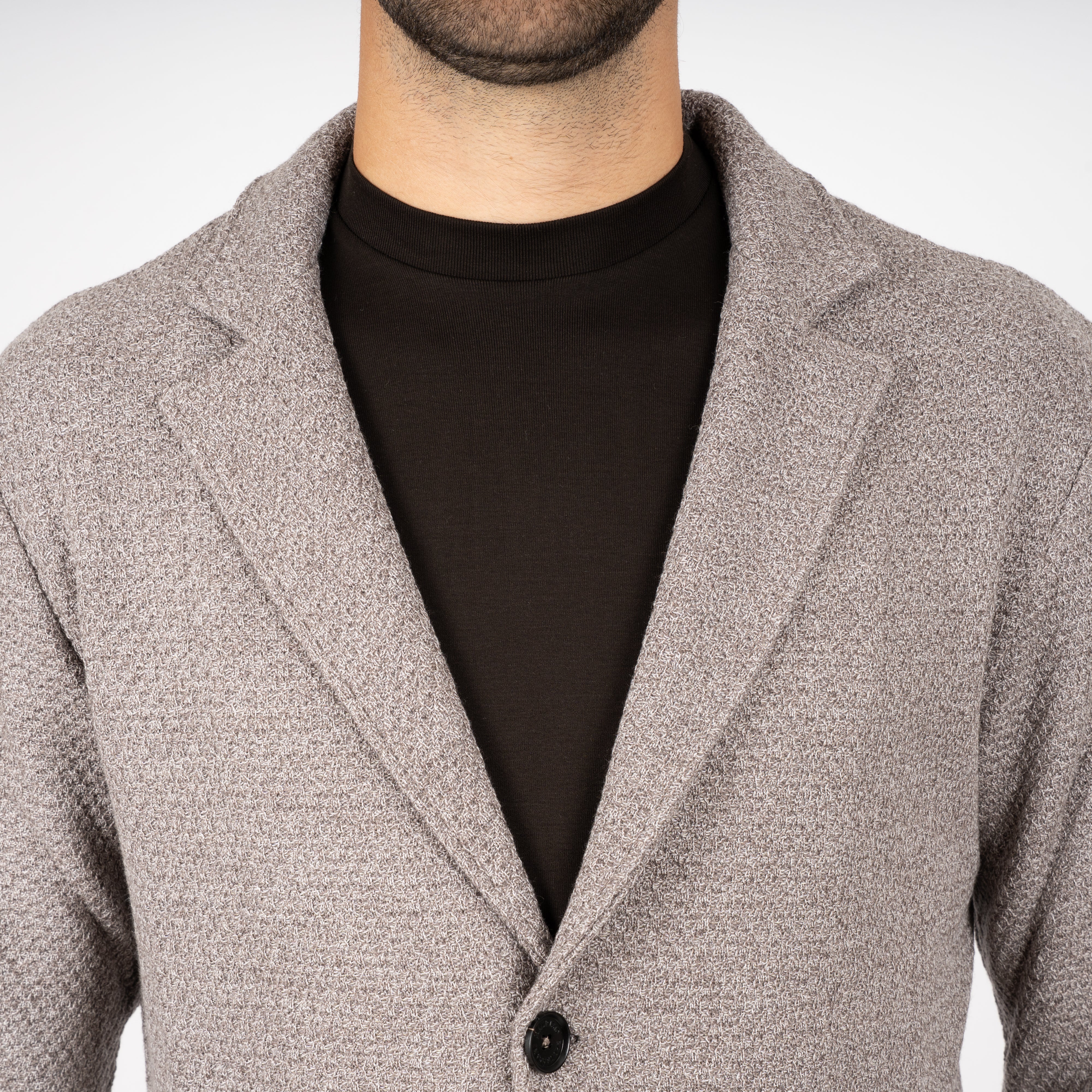 Maurizio Baldassari Gebreid Colbert Beige | San Marco Swacket