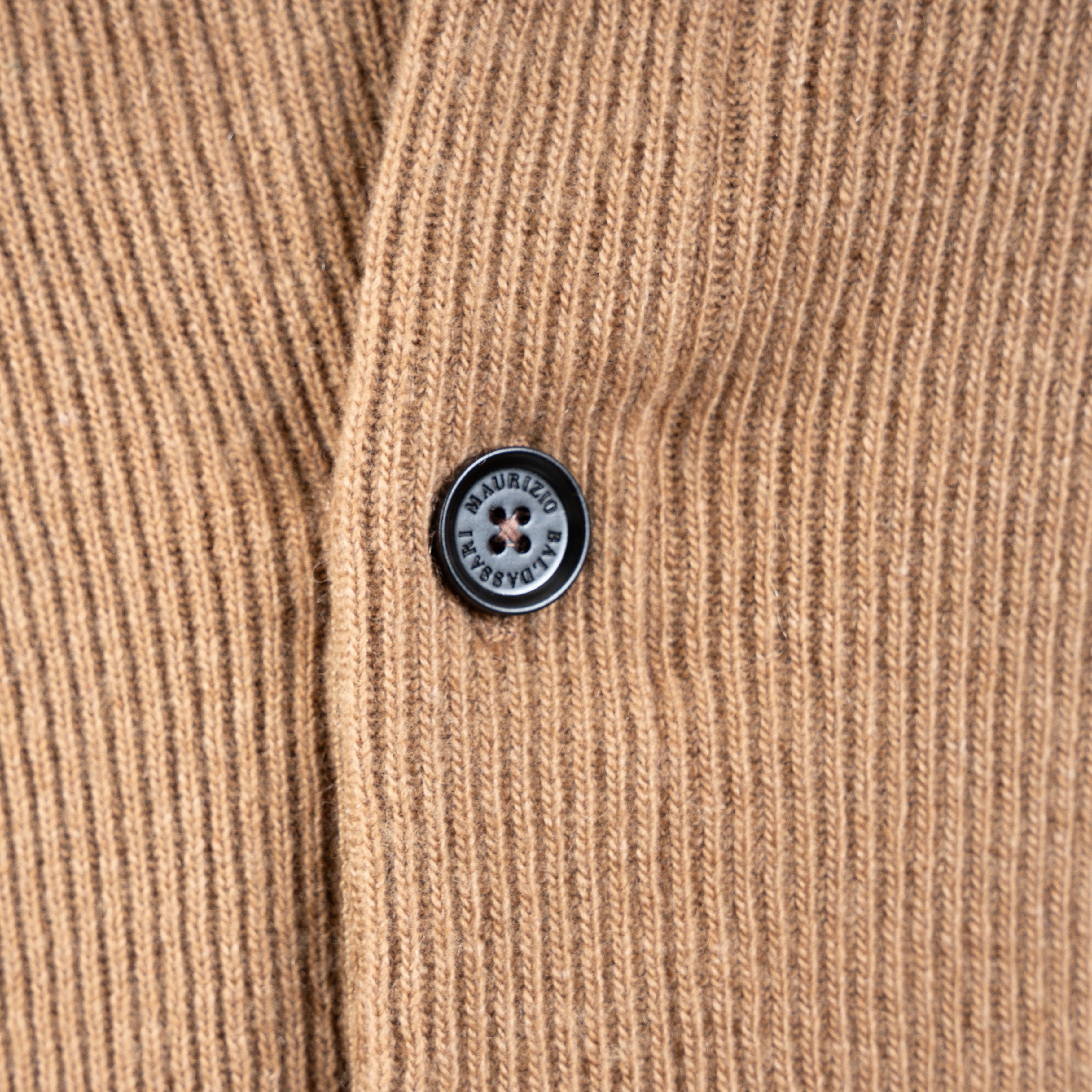Maurizio Baldassari Overshirt Camel | Chevron Details Blouson