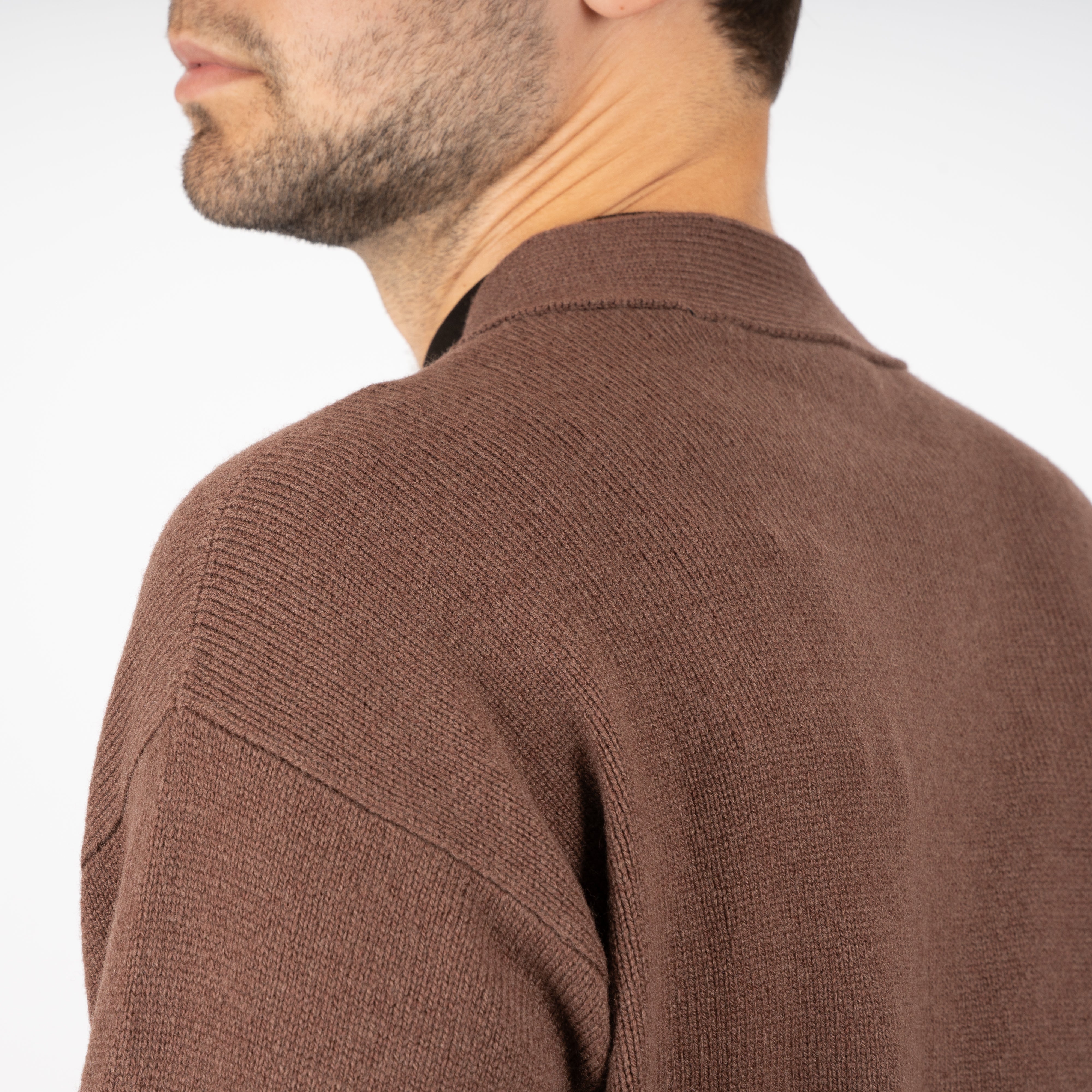 Gran Sasso Cardigan Camel | Super Geelong