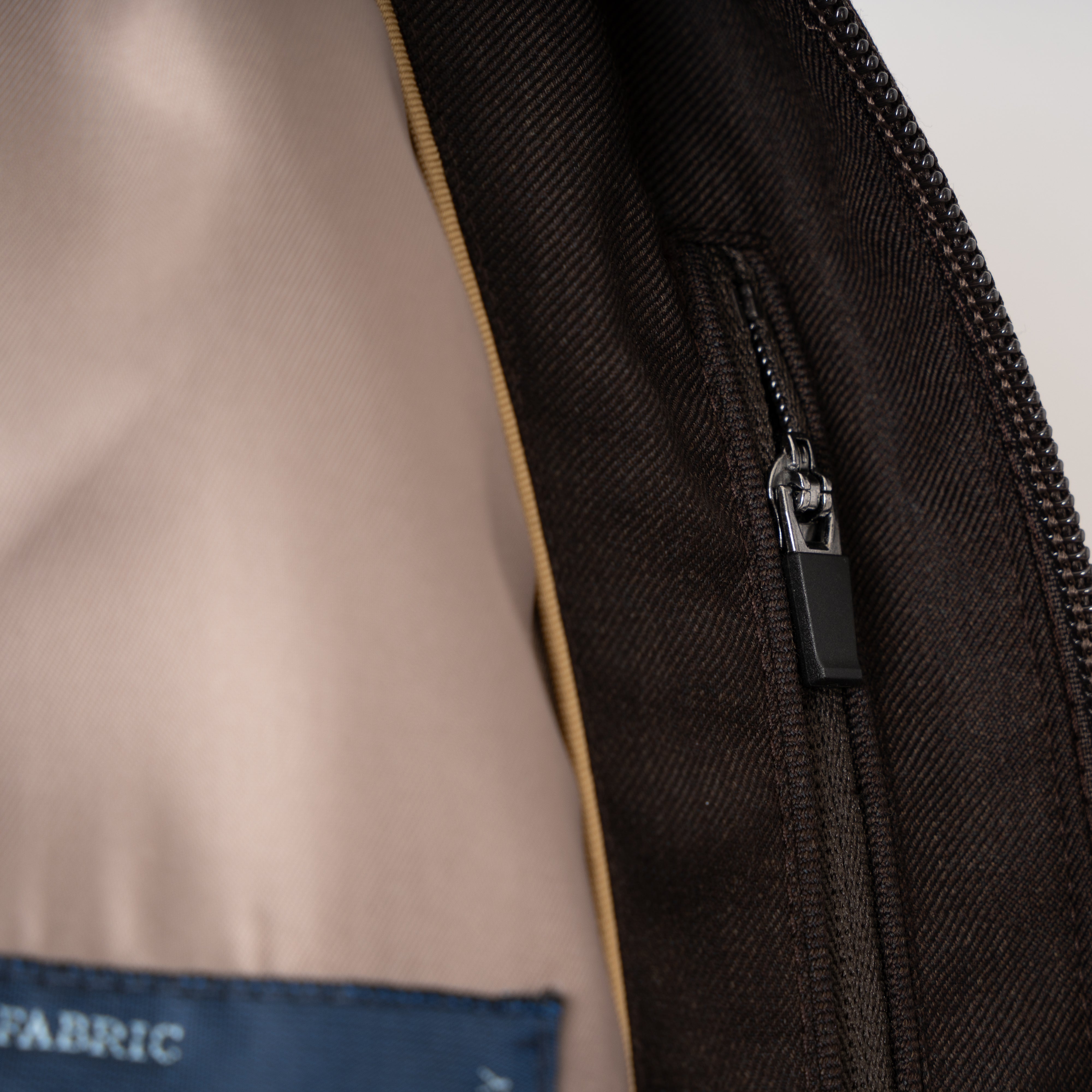 Paul & Shark Hybride Vest Bruin | Loro Piana Rain System®