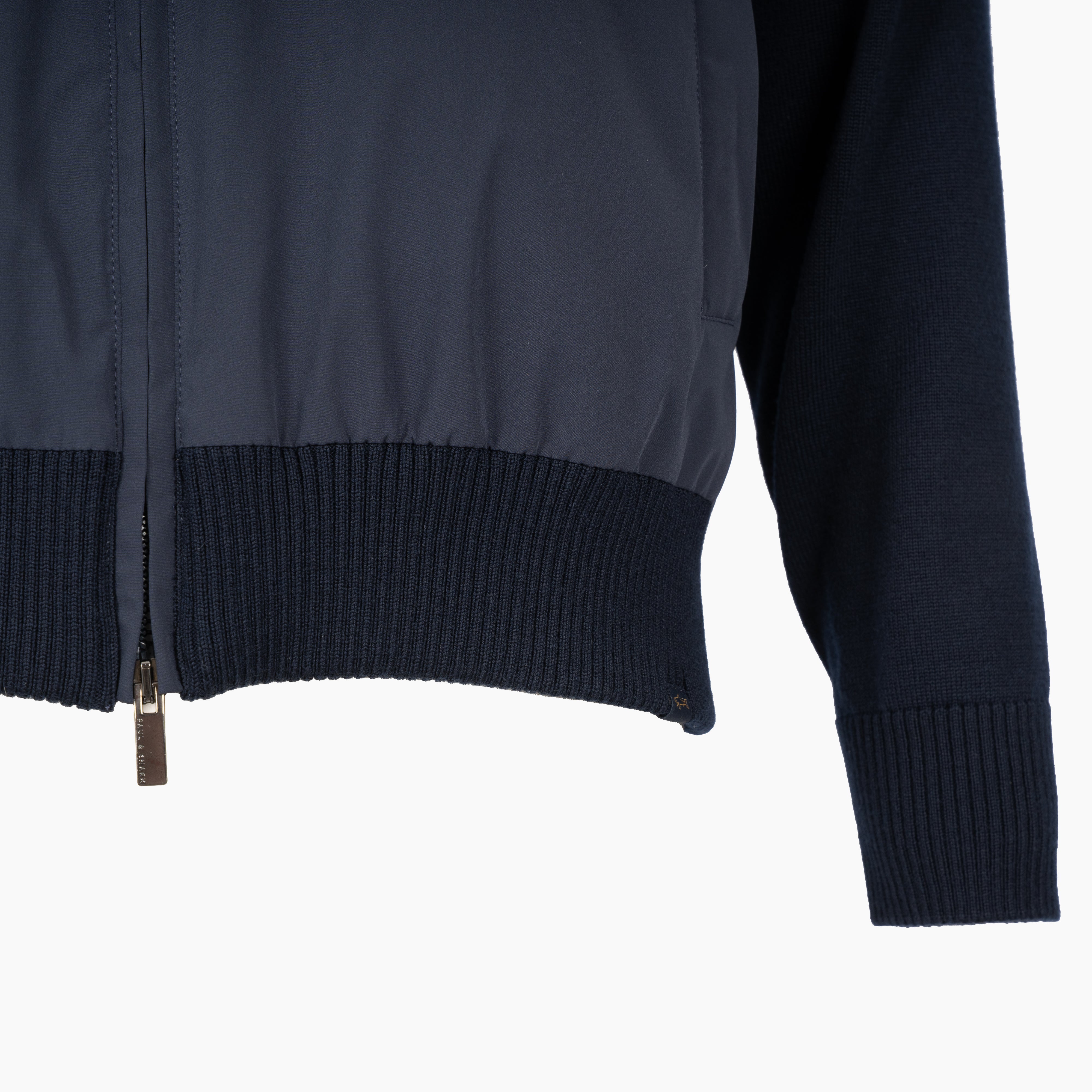 Paul & Shark Hybride Vest Blauw | Wool and Typhoon®