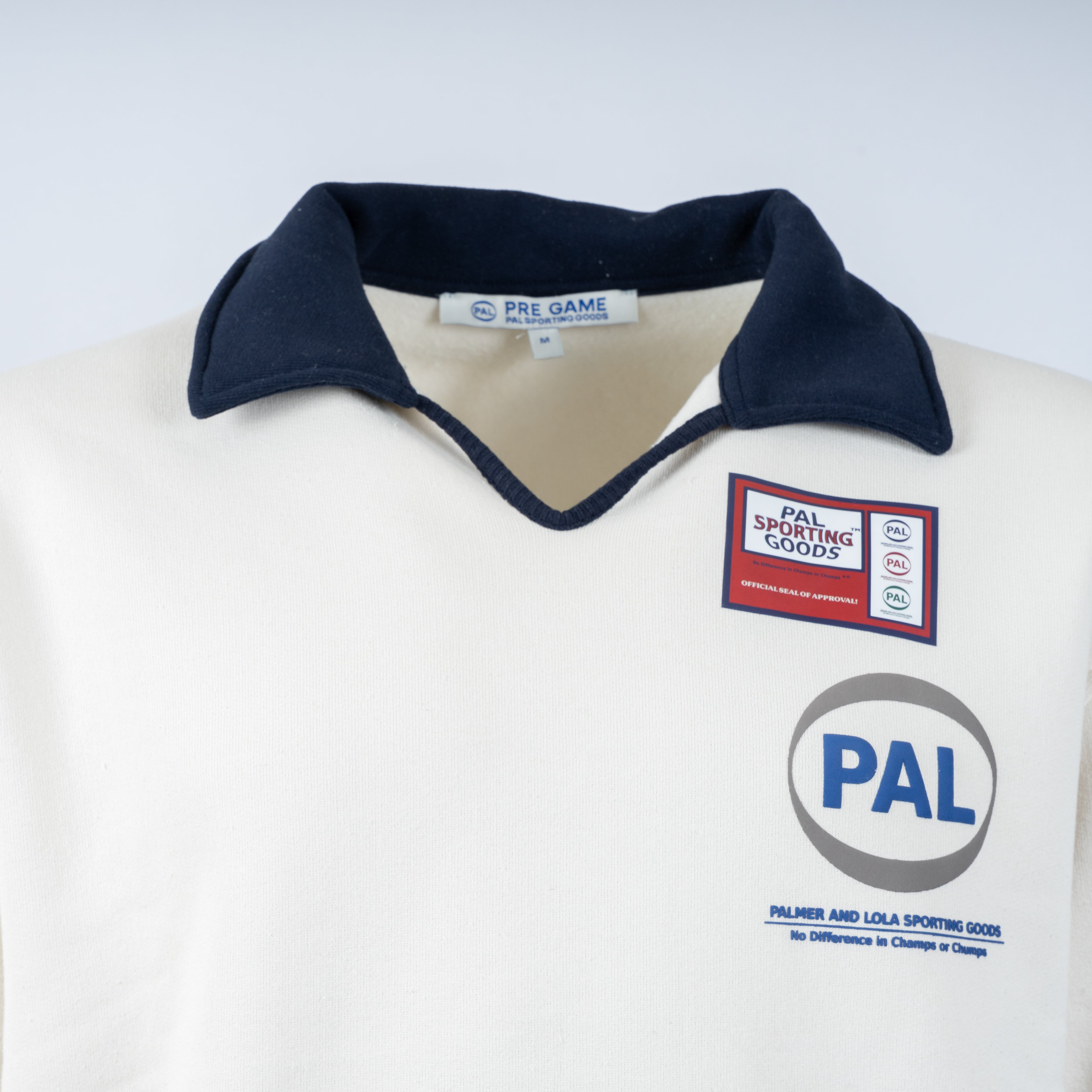 Pal Sporting Goods Polo Sweater Crème | Pre Game