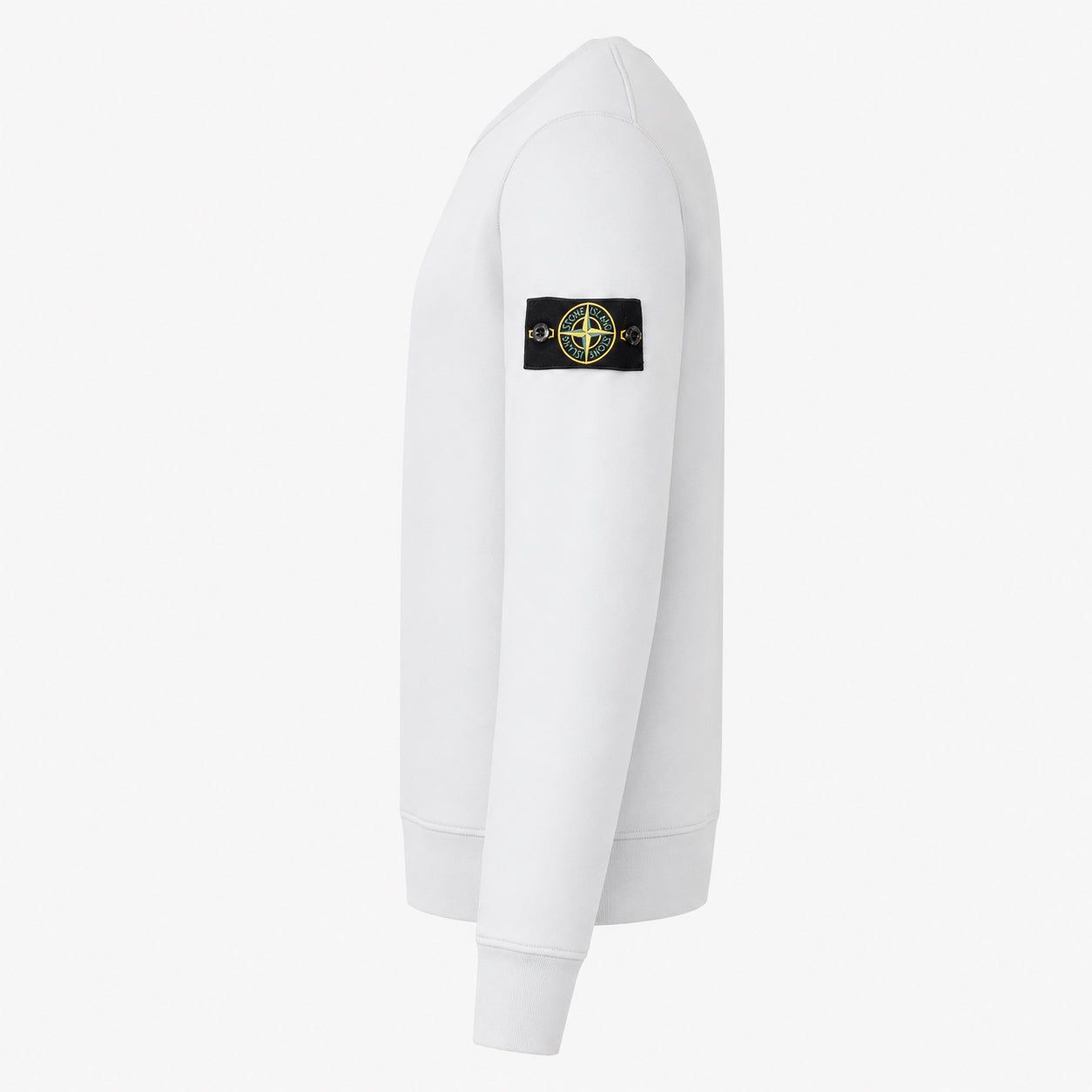 Stone Island Sweater Grijs | Organic Cotton Fleece