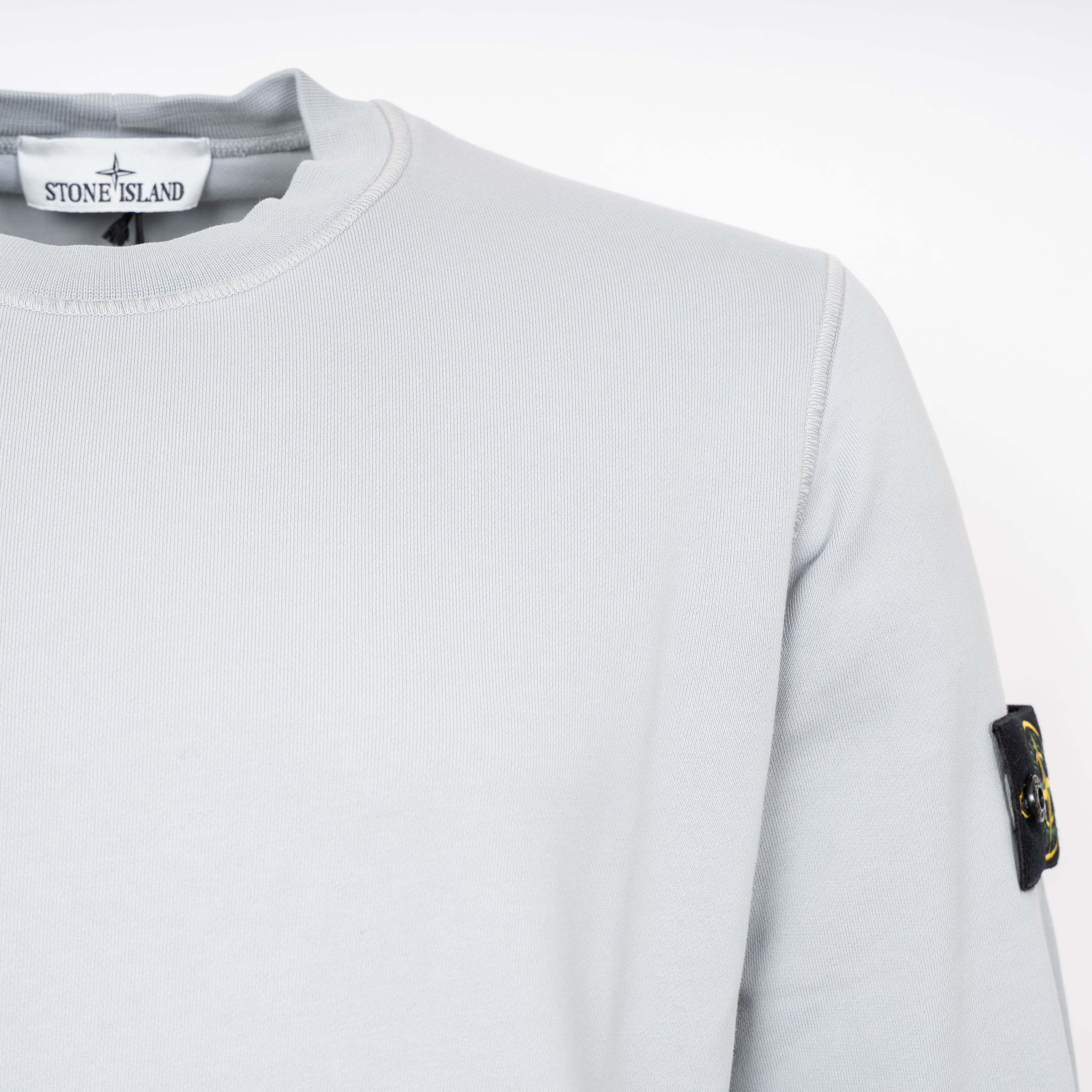 Stone Island Sweater Grijs | Organic Cotton Fleece