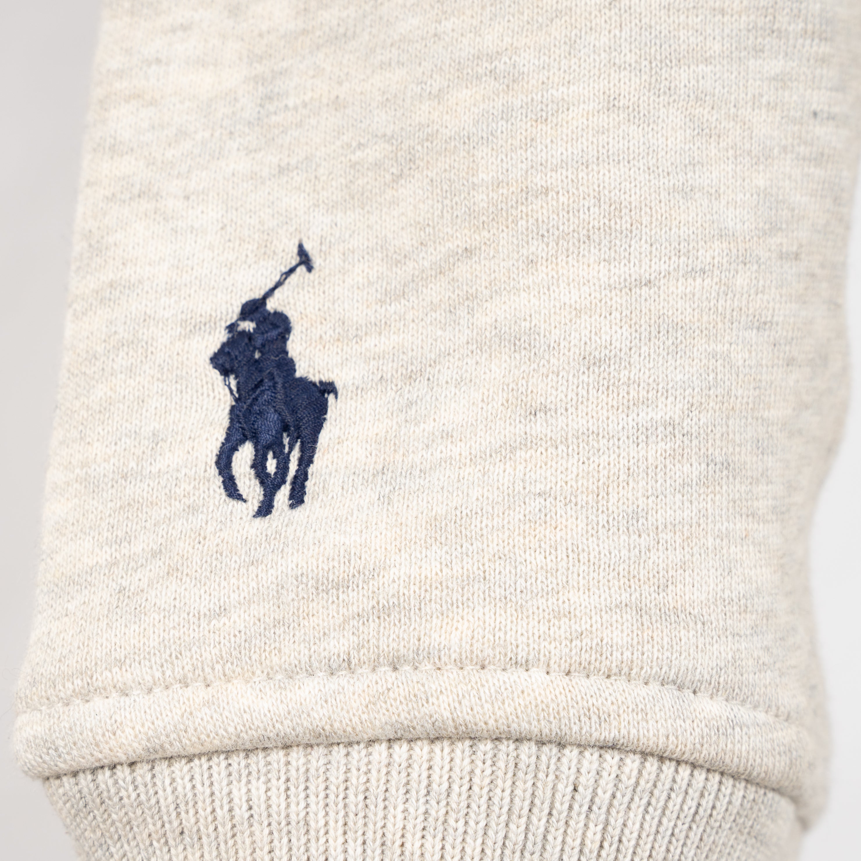 Ralph Lauren Hoodie Lichtgrijs | Logo Fleece