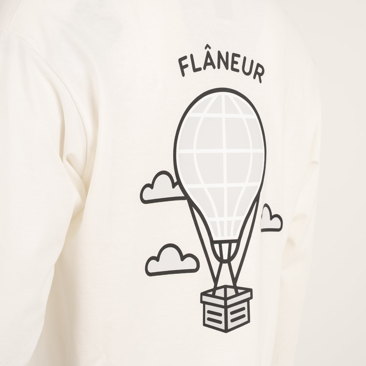 Flaneur Longsleeve Wit | Balloon
