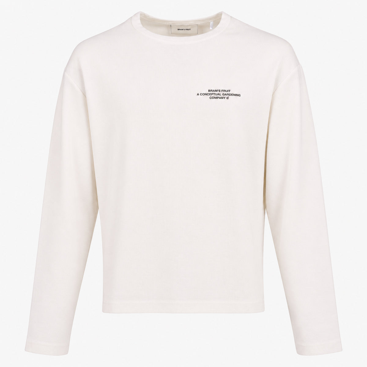 Bram's Fruit Longsleeve Wit | Stamp Waffle