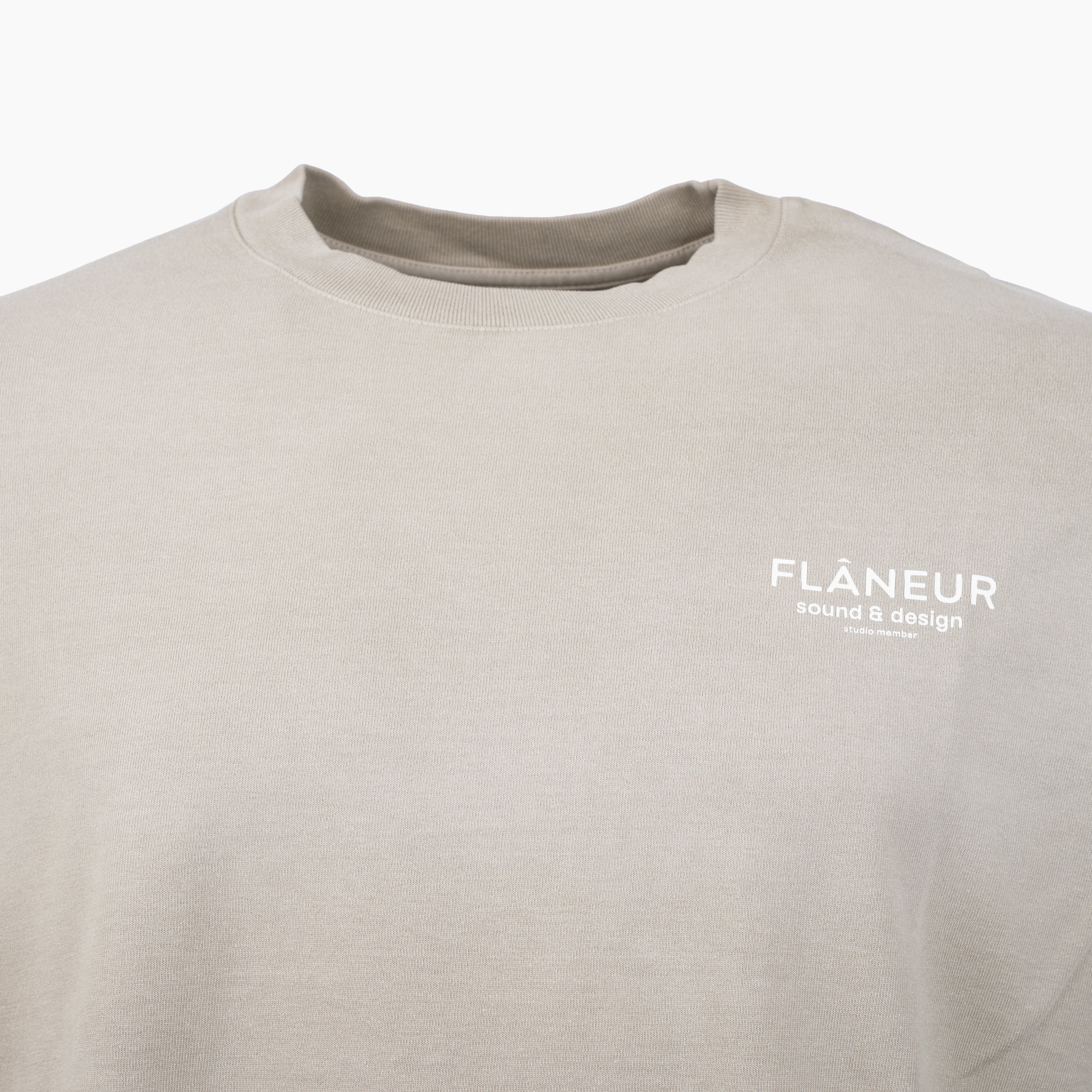 Flaneur Longsleeve Beige | Sound & Design Studio Member