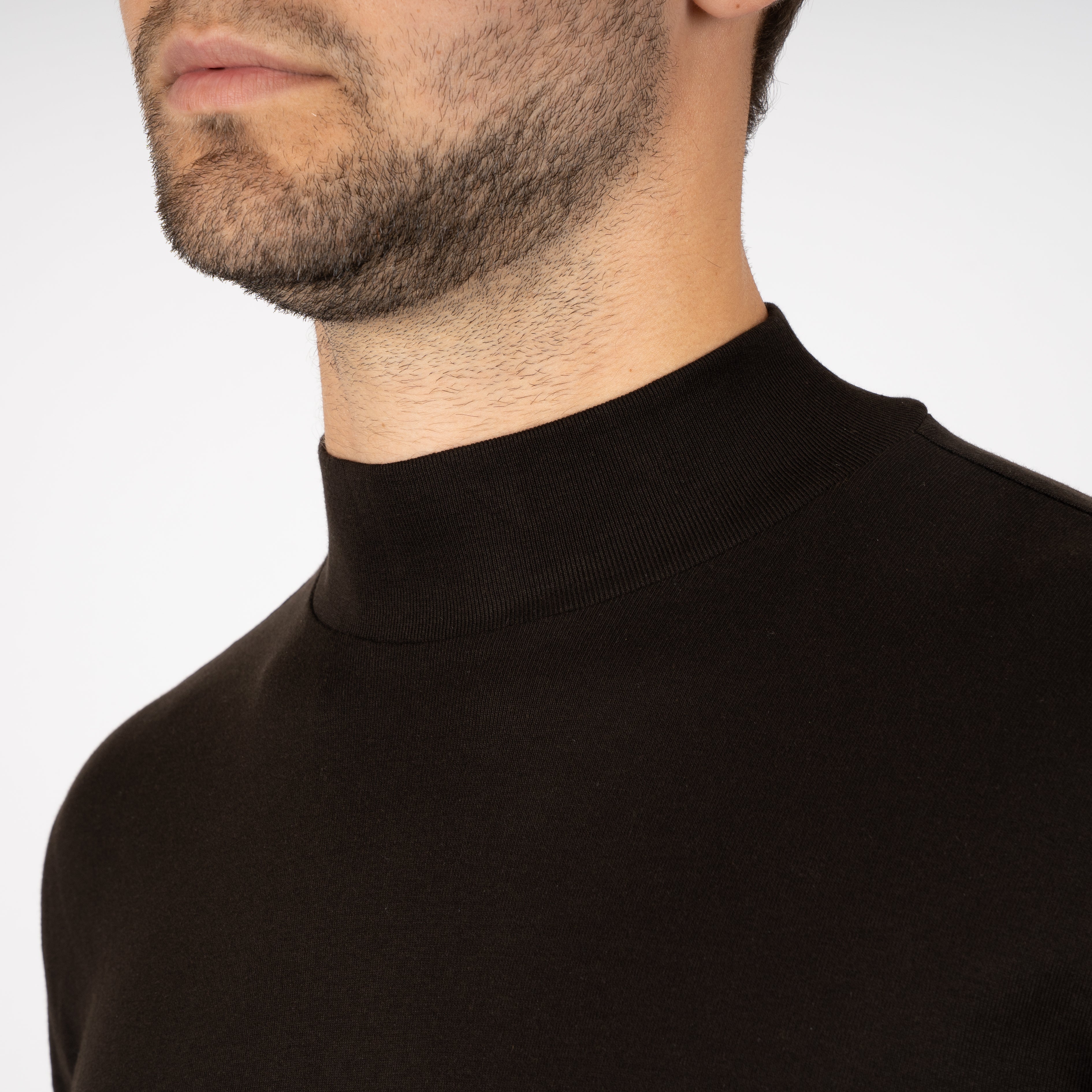 Stefan Brandt Turtleneck Trui Bruin | Eli Turtle LA 30