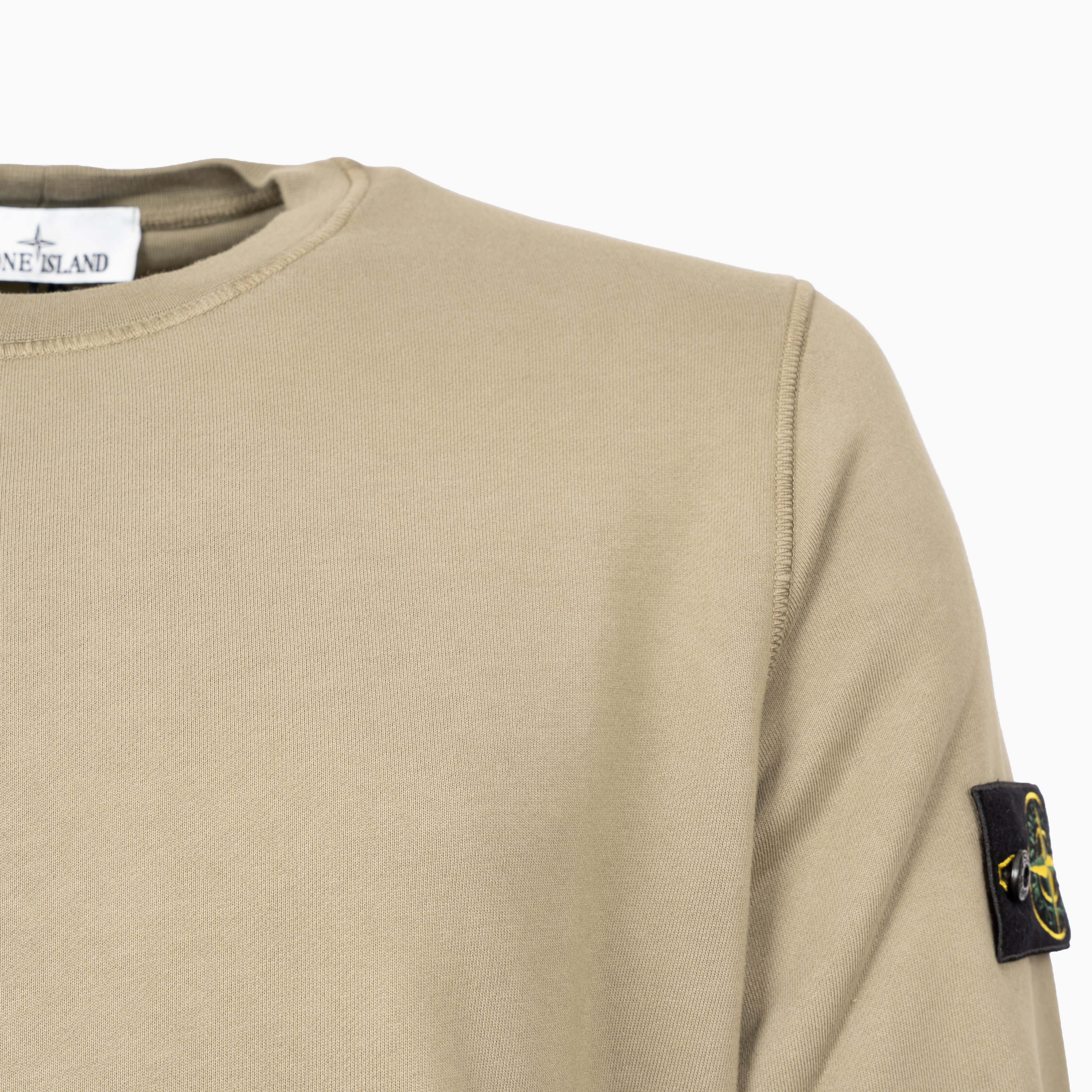 Stone Island Sweater Leger Groen | Organic Cotton Fleece