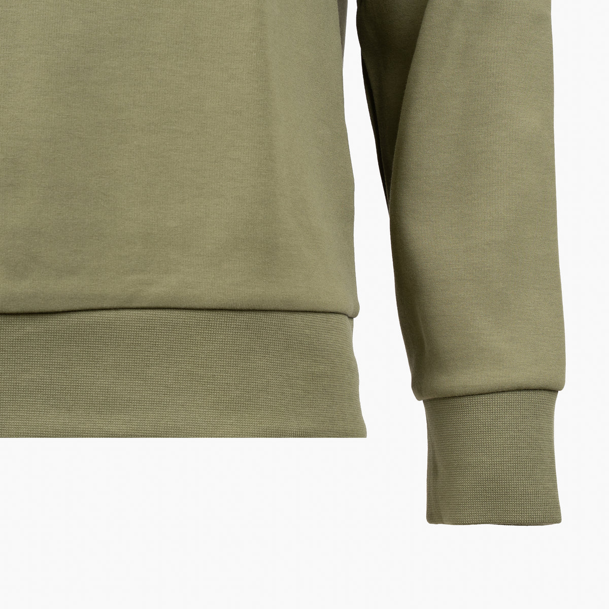 Ralph Lauren Sweater met Rits Groen | Double-Knit