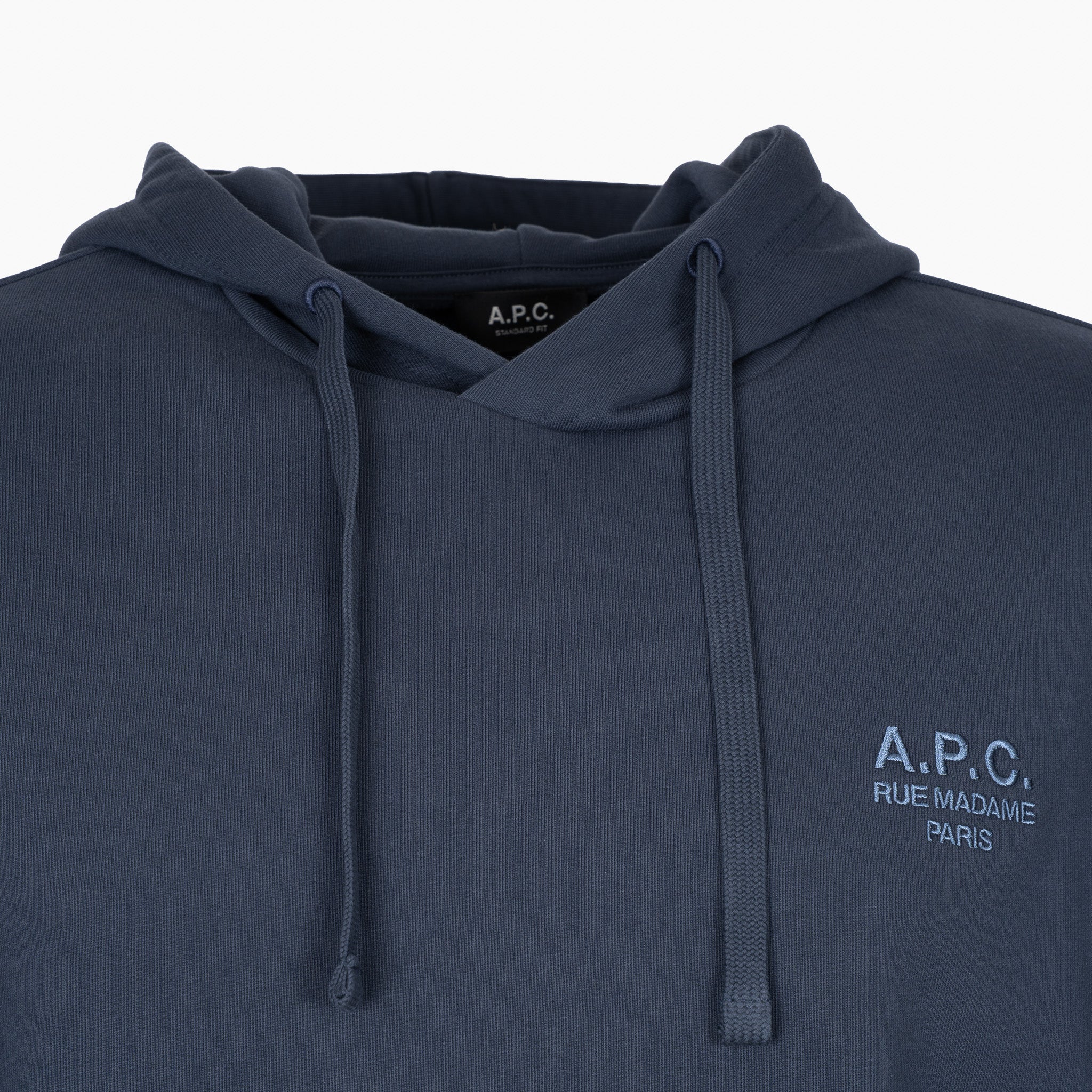 A.P.C. Hoodie Blauw | Rue Madame
