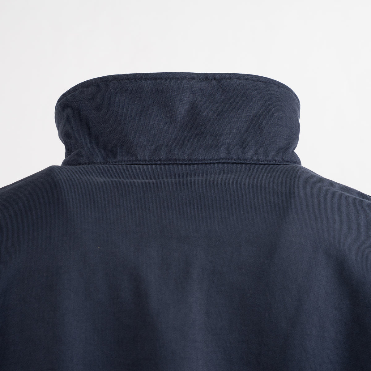 Bram's Fruit Sweater met Rits Blauw | Script Logo