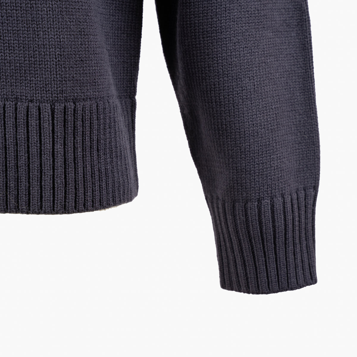 Filling Pieces Gebreide Trui Blauw | Knit Sweater Knot