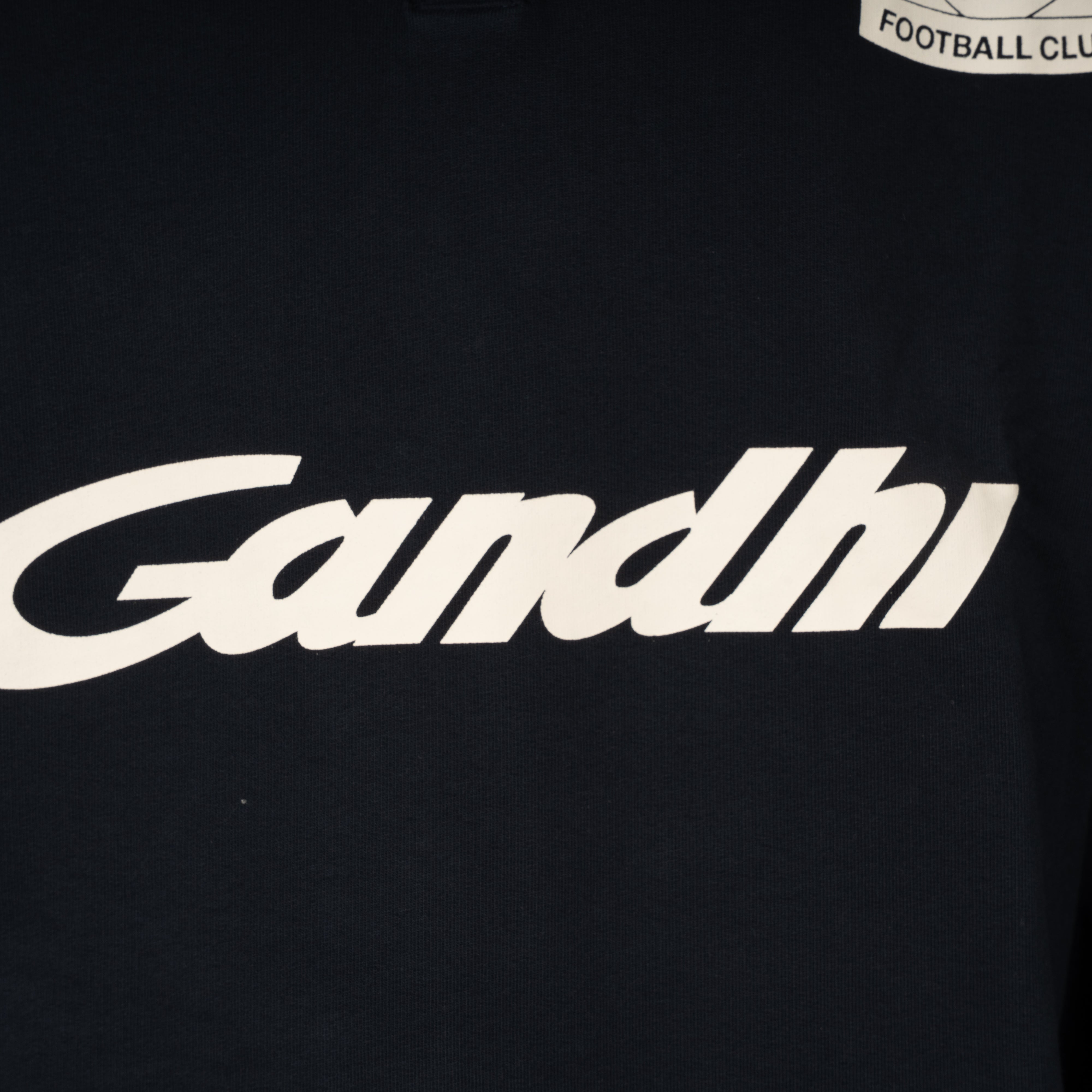 Hopeium Polo Sweater Verwassen Blauw | Football Gandhi