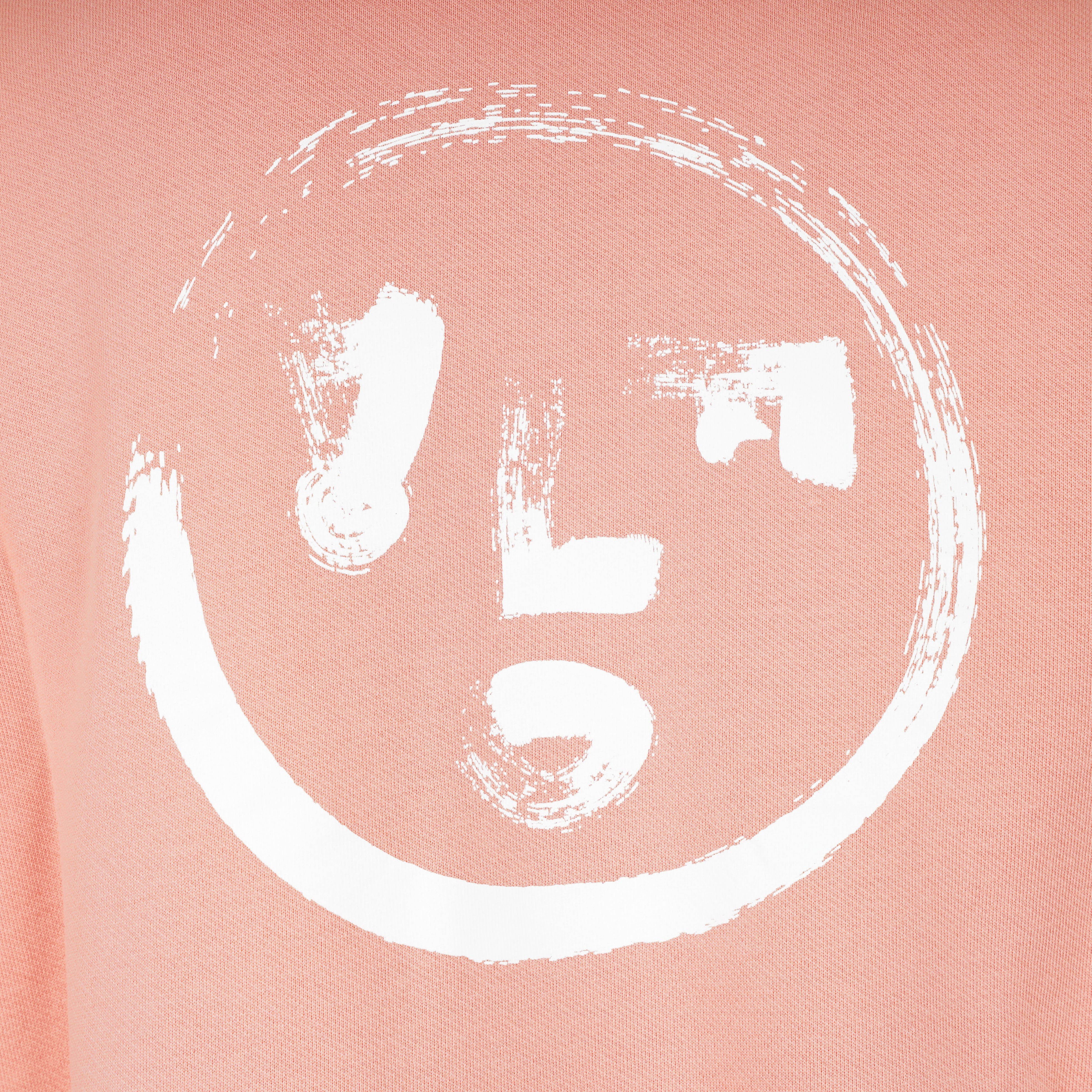 Olaf Sweater Backprint Roze | Brushstroke Face