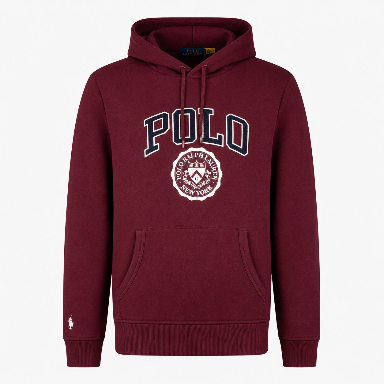 Ralph Lauren Hoodie Rood | Logo Fleece
