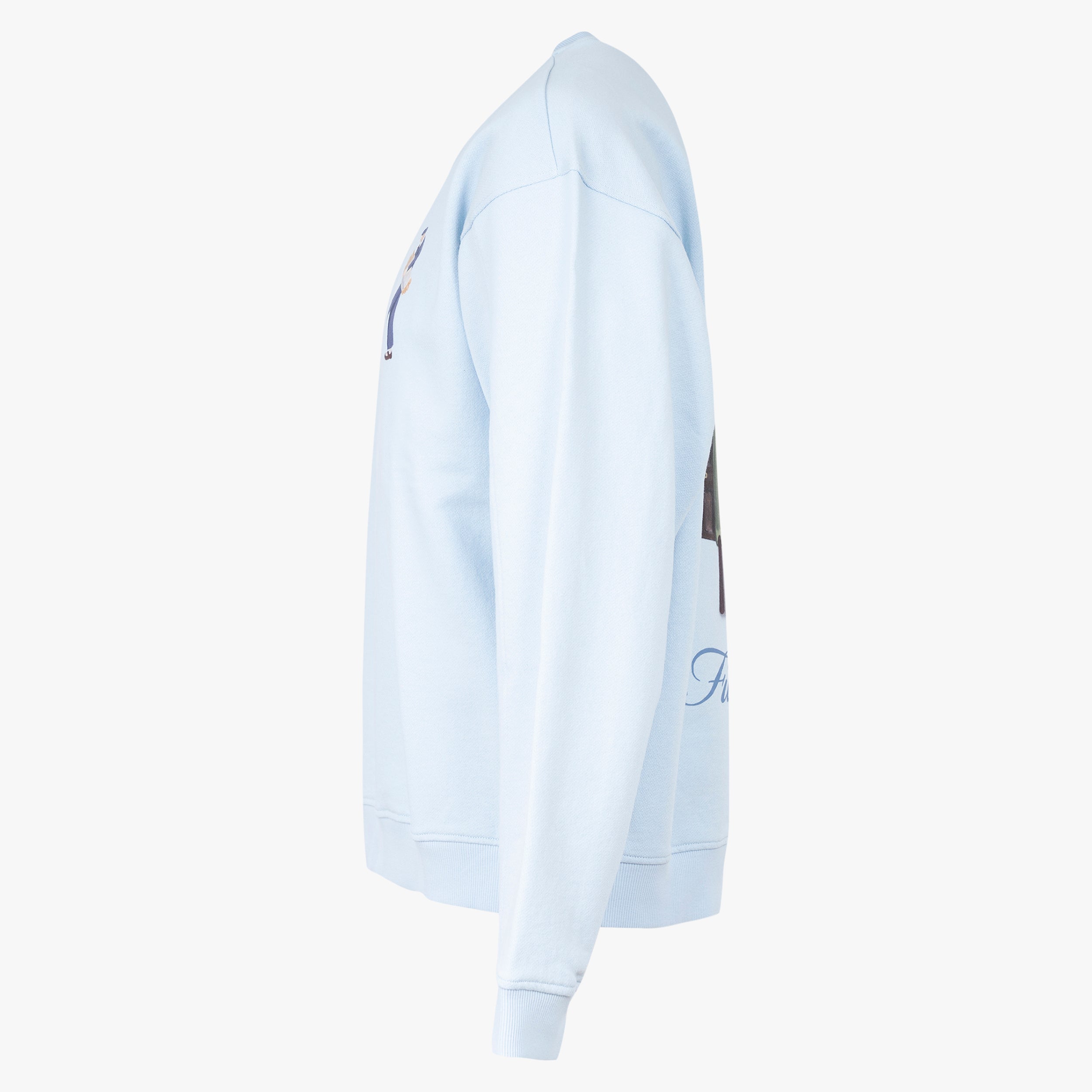 Filling Pieces Sweater Backprint Lichtblauw | Bakery