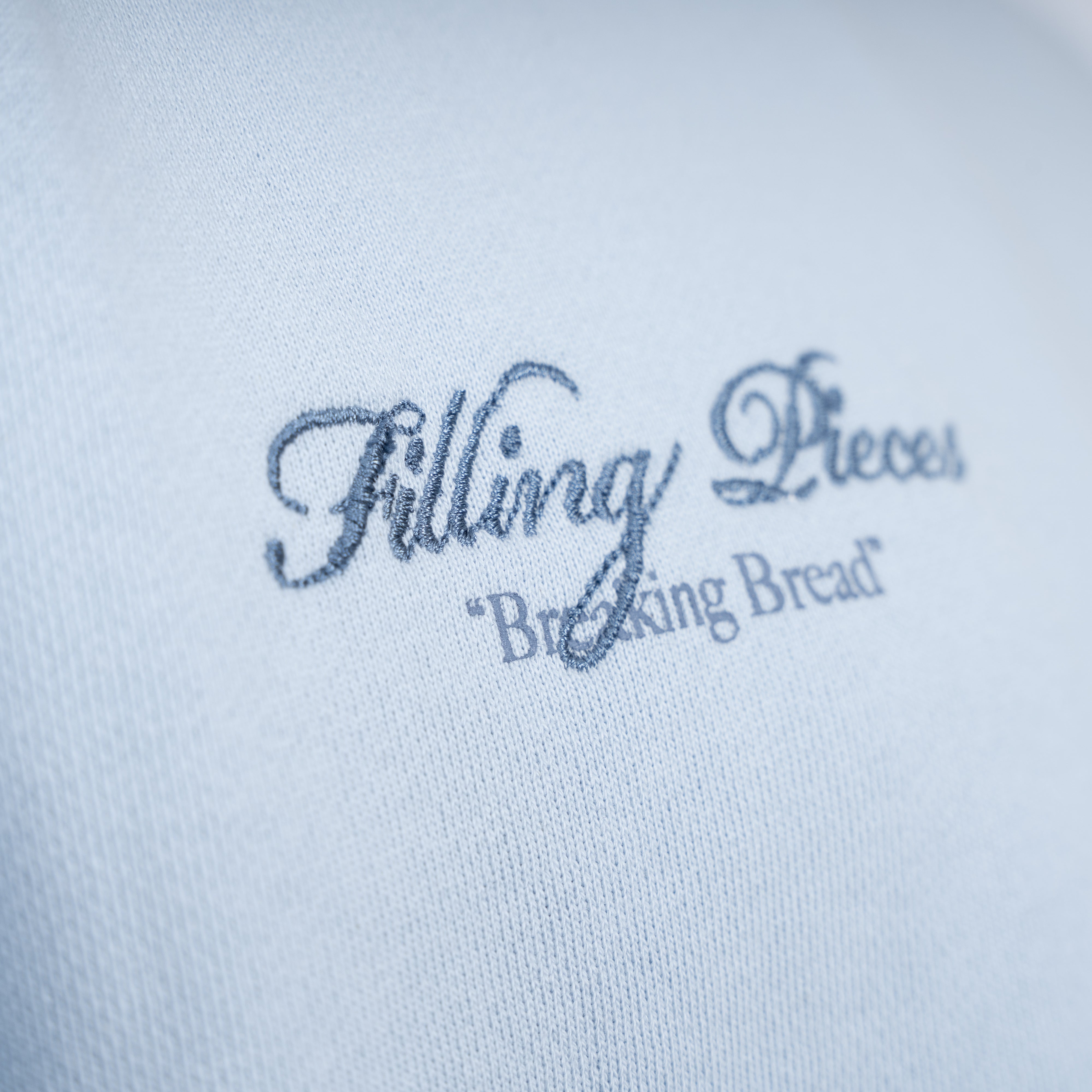 Filling Pieces Sweater Backprint Lichtblauw | Bakery