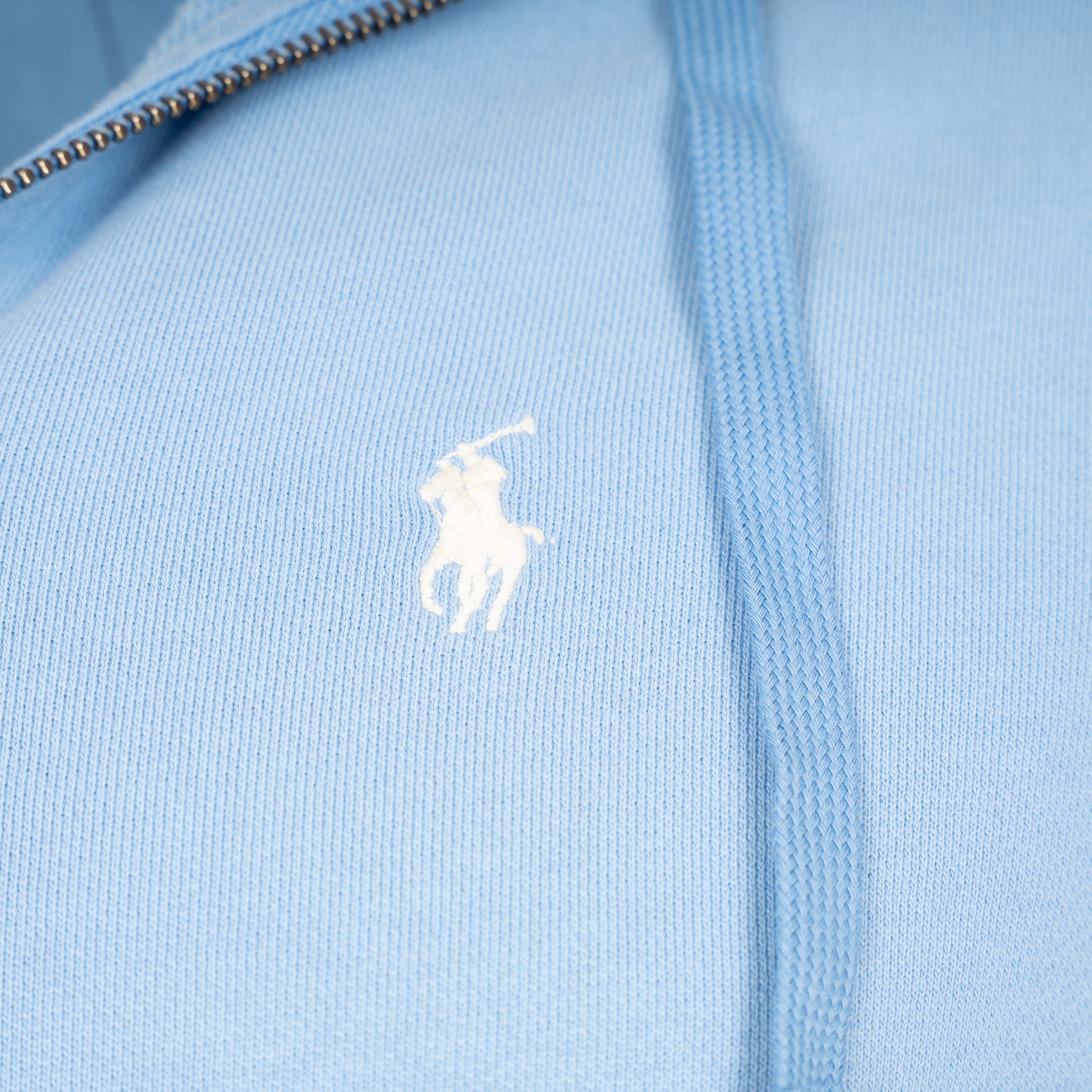 Ralph Lauren Vest Lichtblauw | Loopback Fleece