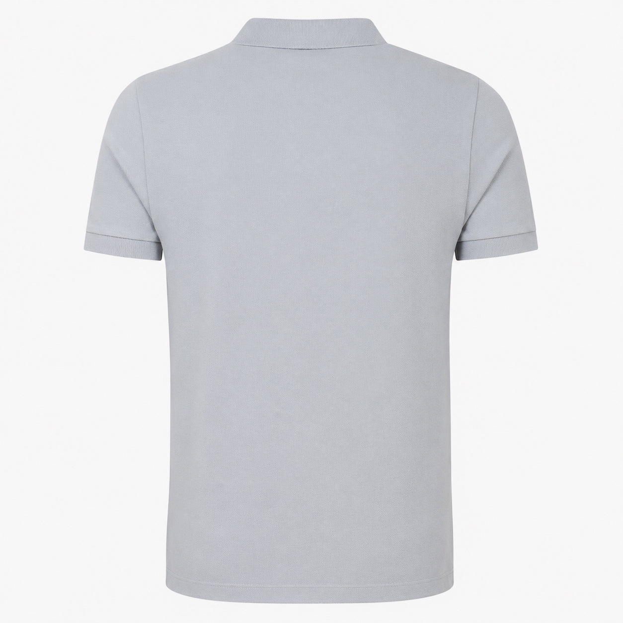 Stone Island Polo Grijs/Blauw | Organic Cotton Piqué
