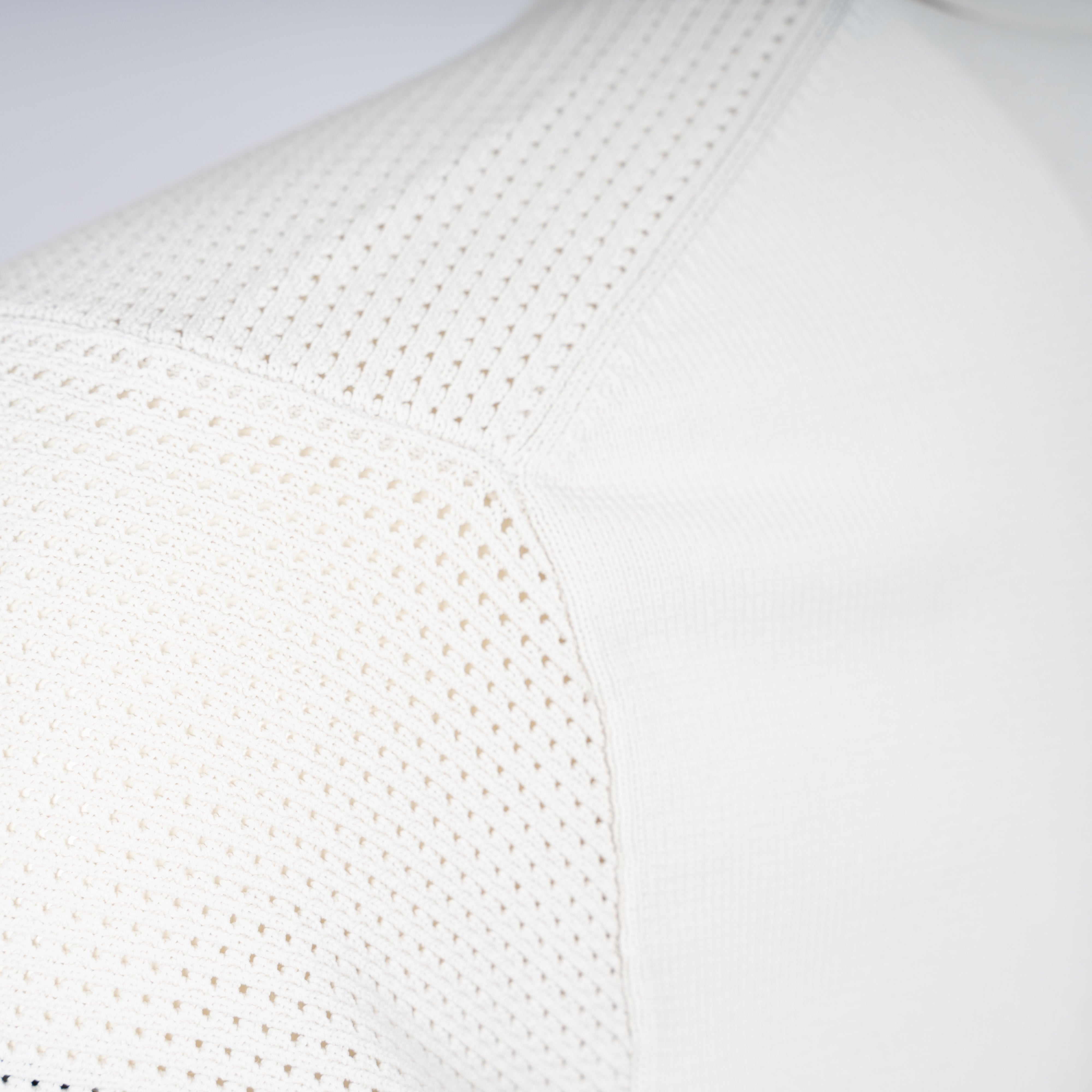 Genti Buttonless Polo Crème | Cool Dry