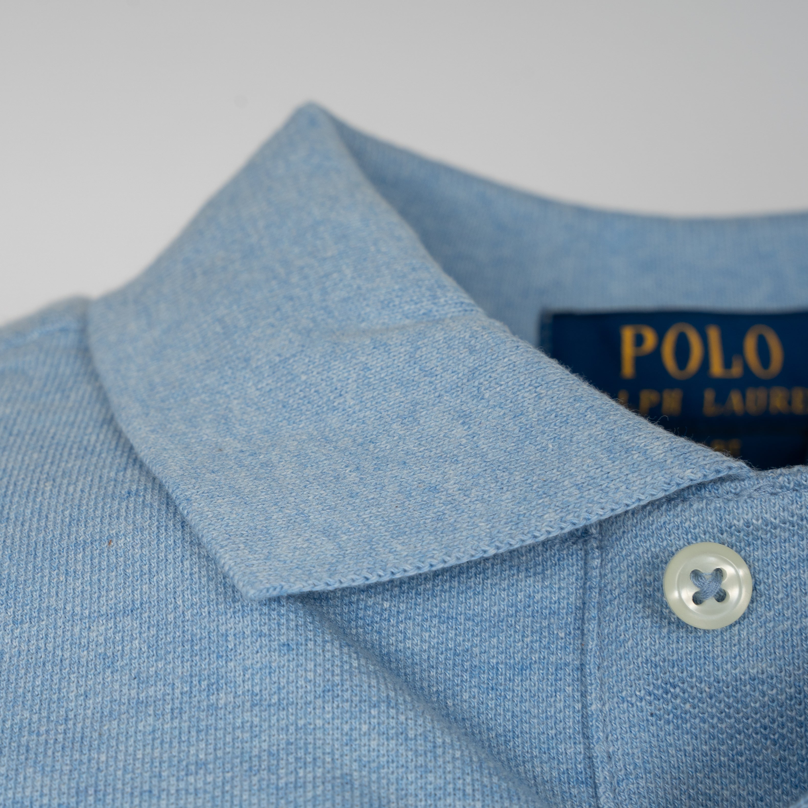 Ralph Lauren Polo Middenblauw | Slim Fit