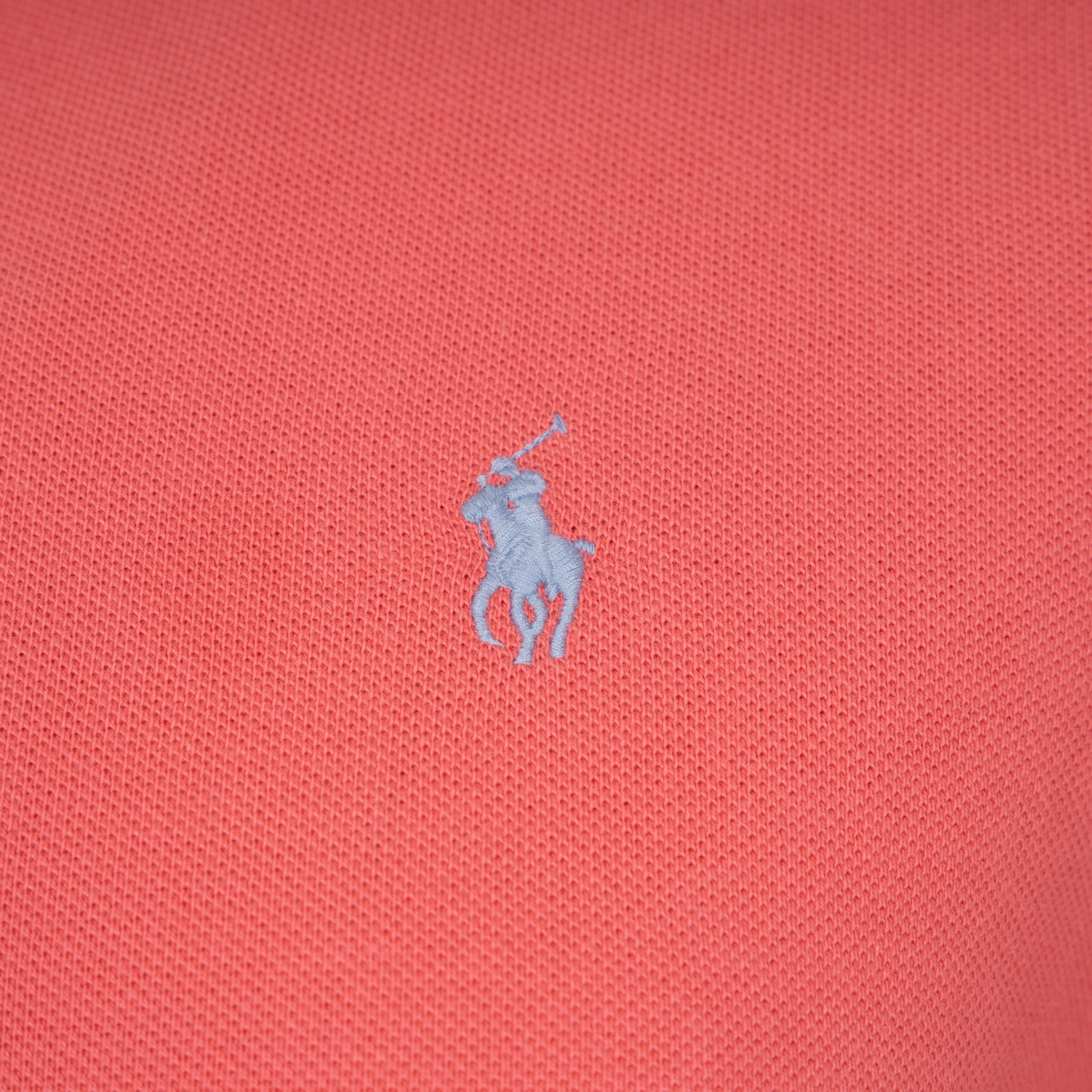 Ralph Lauren Polo Koraal Roze | Slim Fit