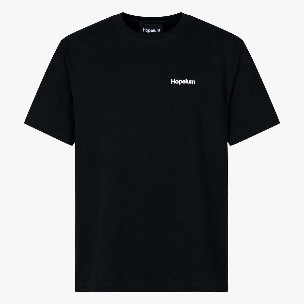 Hopeium T-Shirt Backprint Zwart | F*cking Amazing Tee