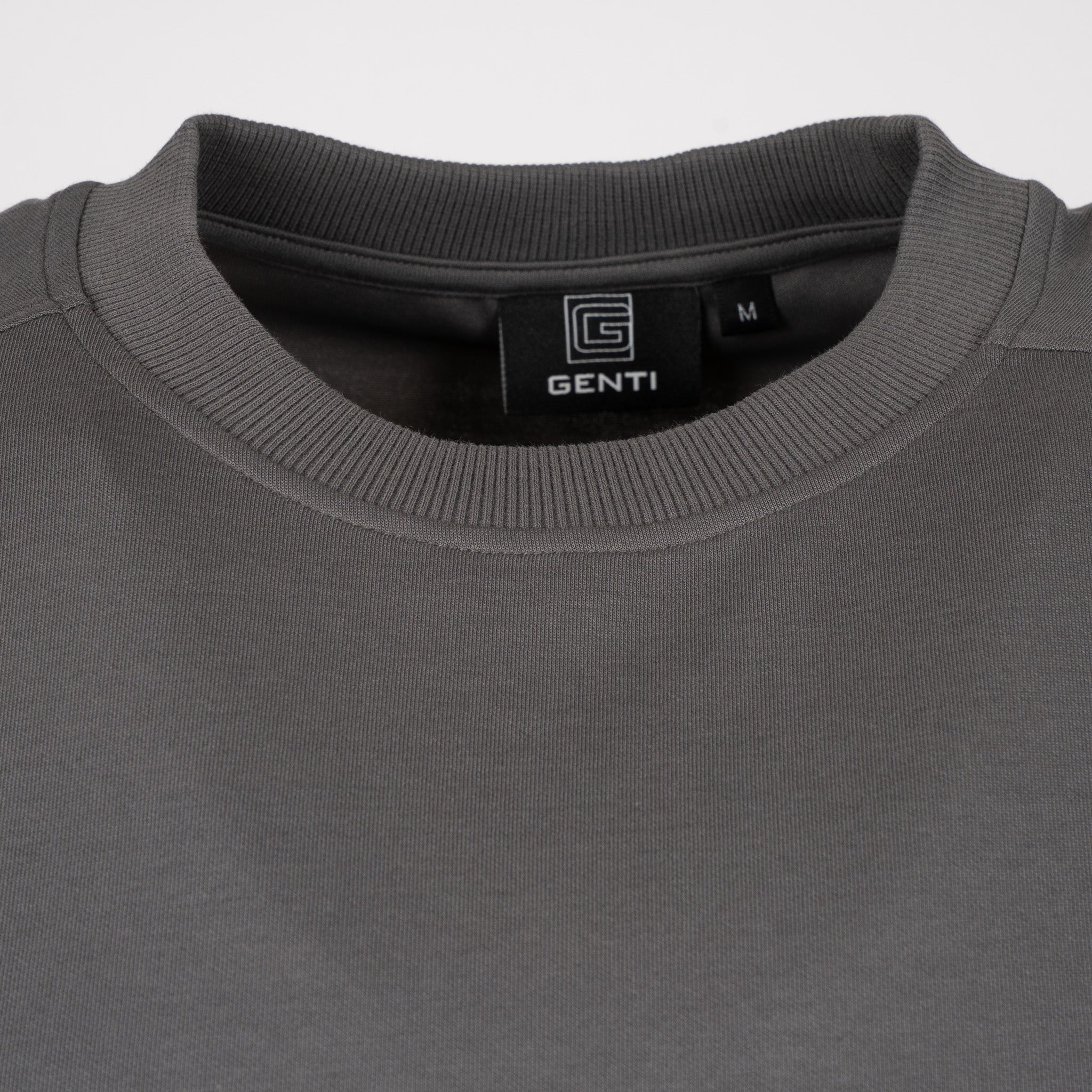 Genti T-Shirt Grijs | Relaxed Fit Cotton Tech