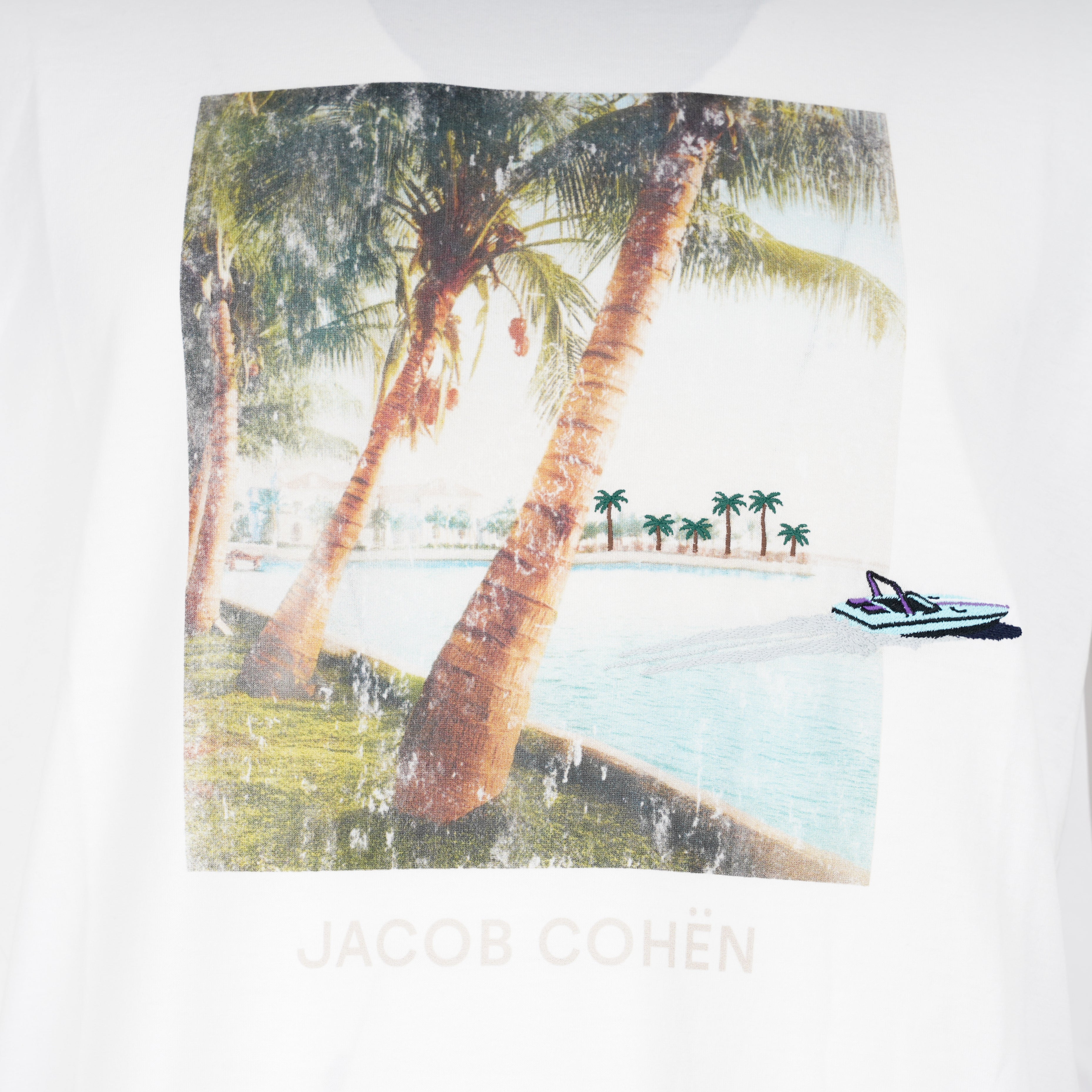 Jacob Cohen T-Shirt Wit | Resort