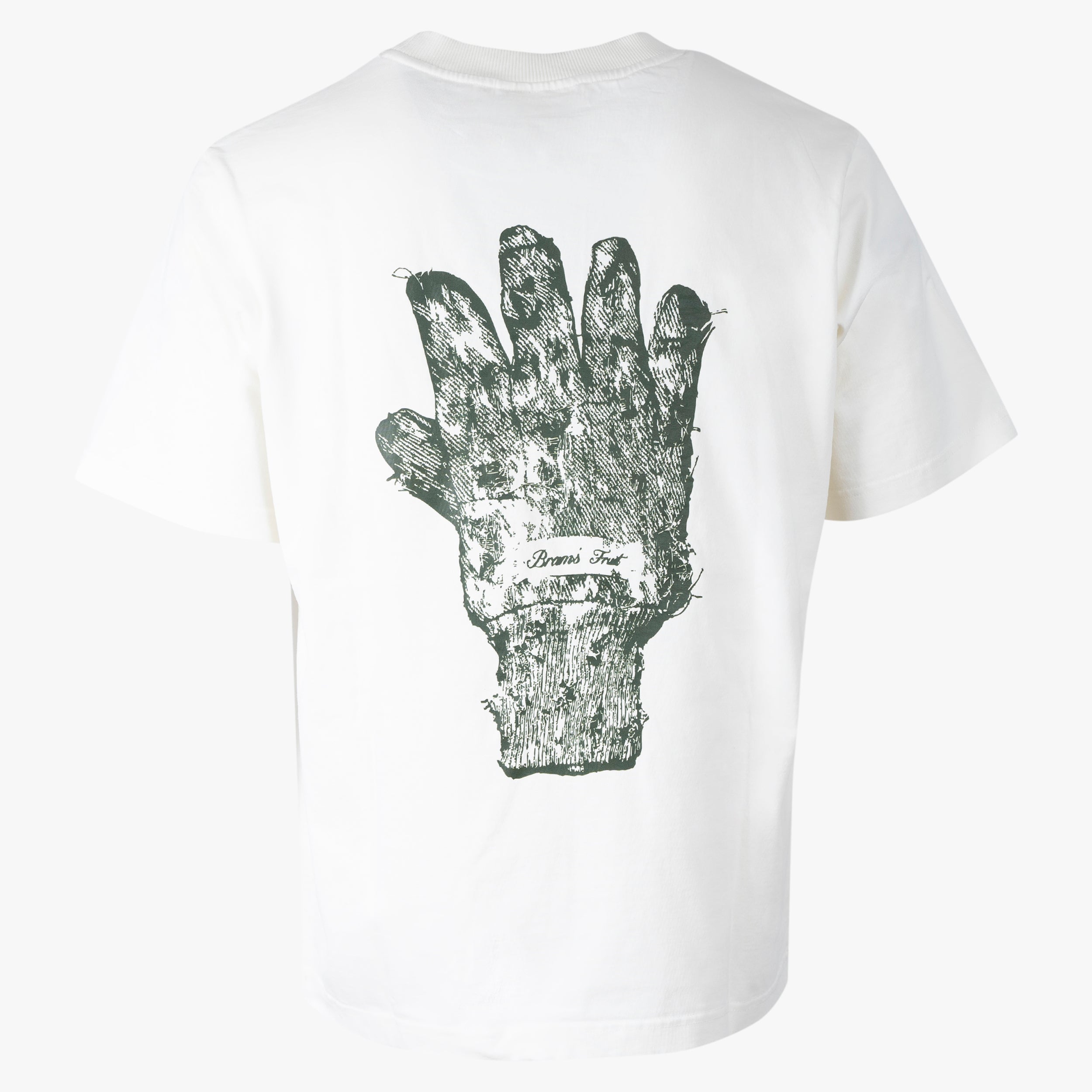 Bram's Fruit T-Shirt Backprint Wit | Gardening Glove