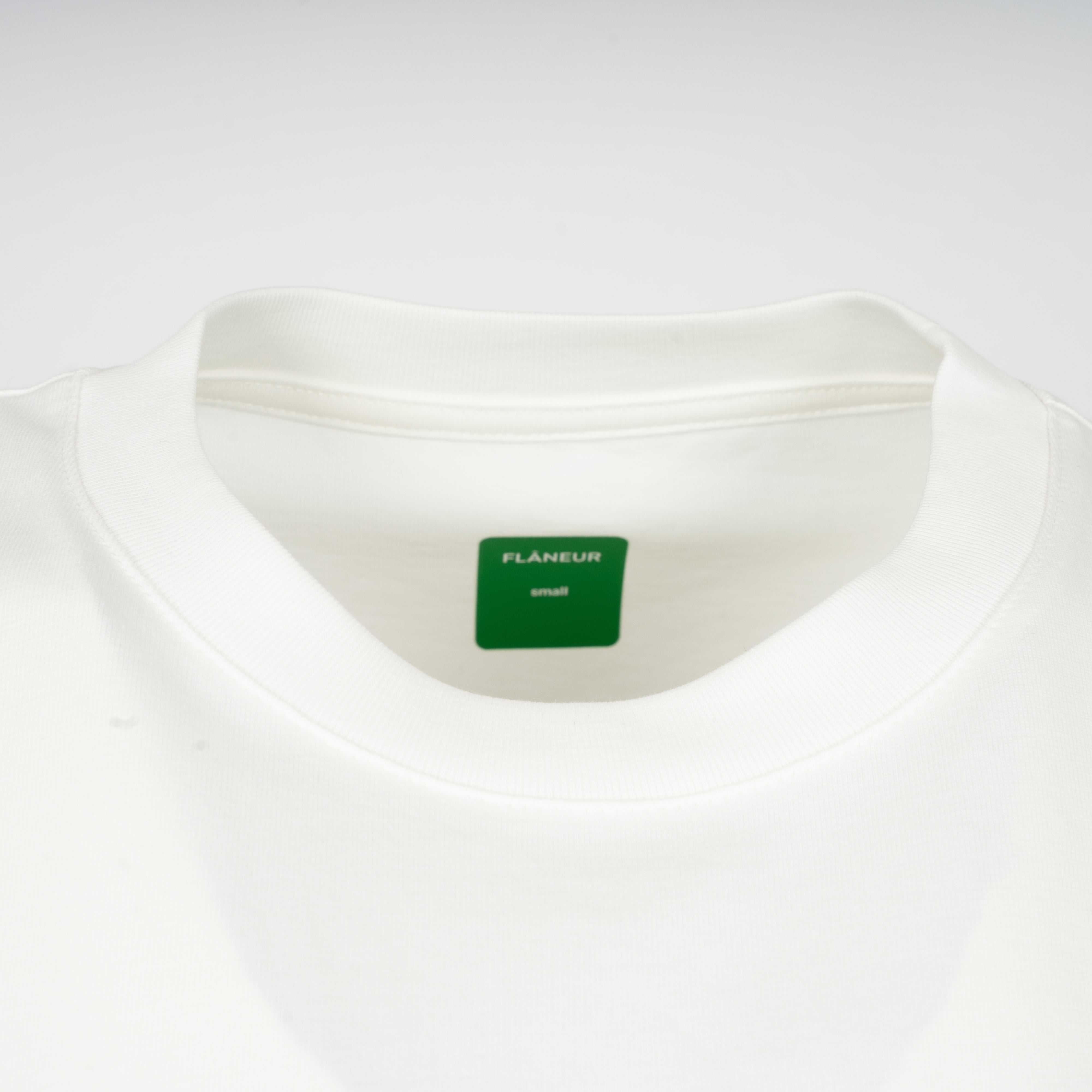 Flaneur T-Shirt met Backprint Wit | Aéronautique