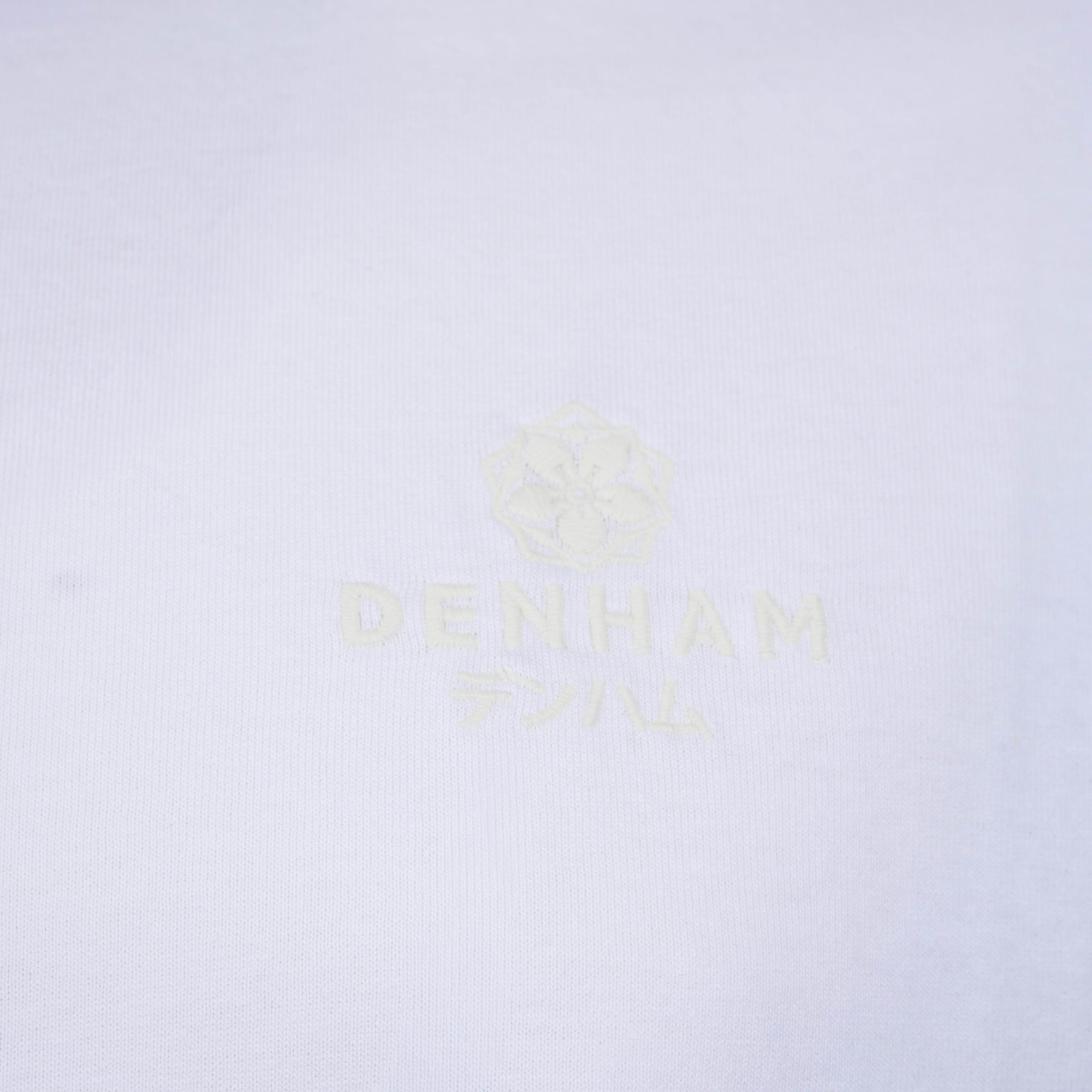 Denham Longsleeve Wit | Tsubaki Tee