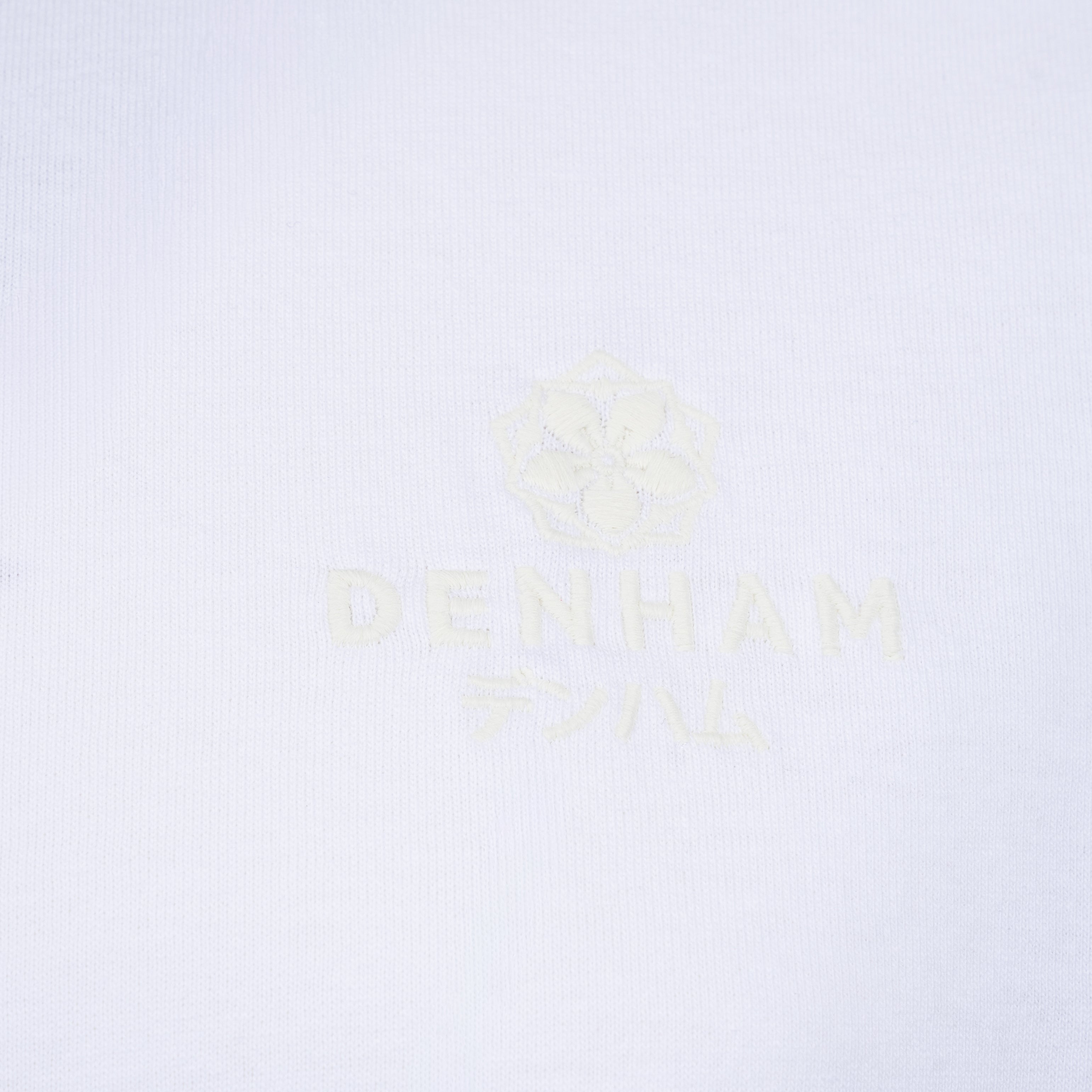 Denham Longsleeve Wit | Tsubaki Tee
