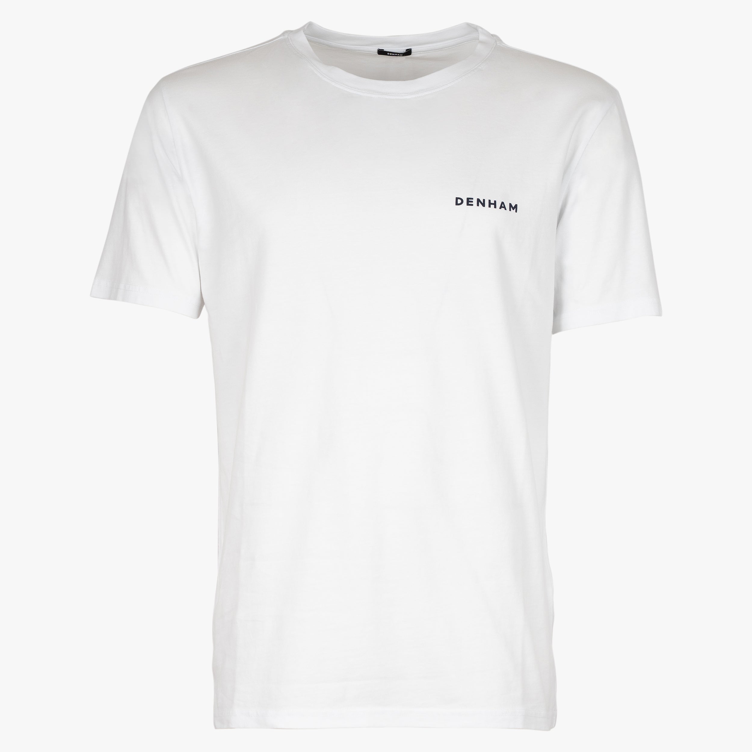 Denham T-Shirt Backprint Wit | Kyoto Graphic Tee