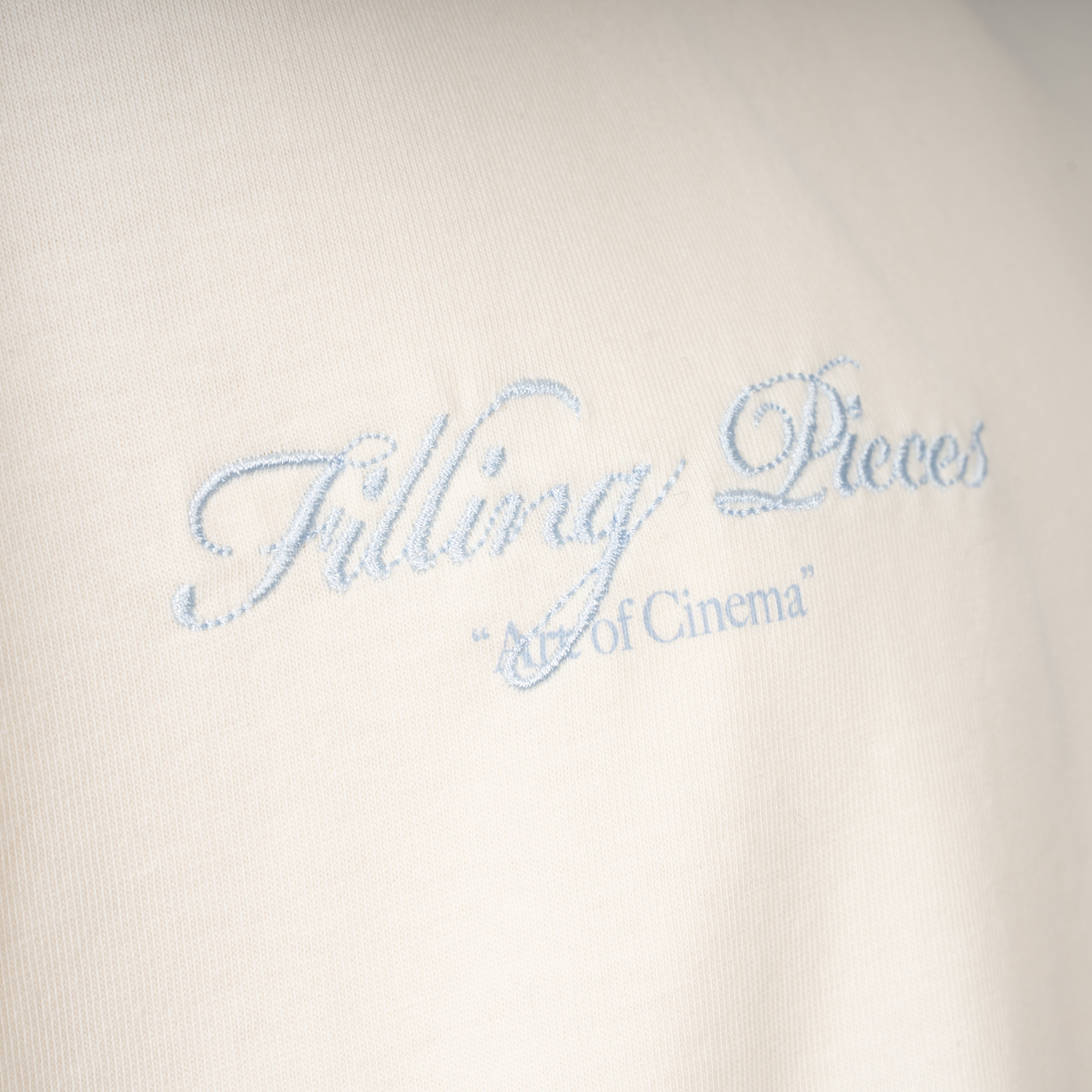 Filling Pieces T-Shirt Backprint Crème | Boxy Film Strip