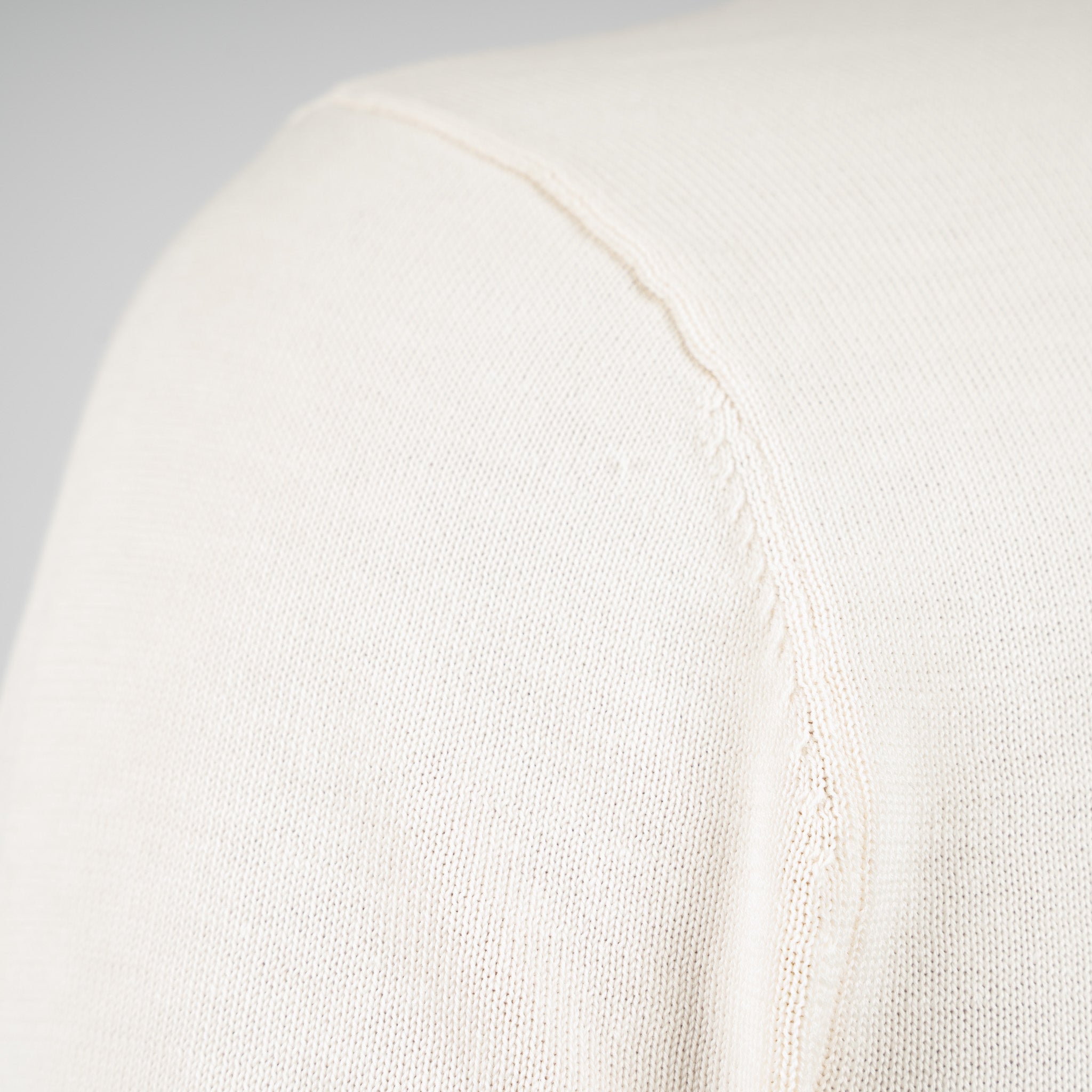 SEVEN DIALS Gebreid T-Shirt Creme | Faun